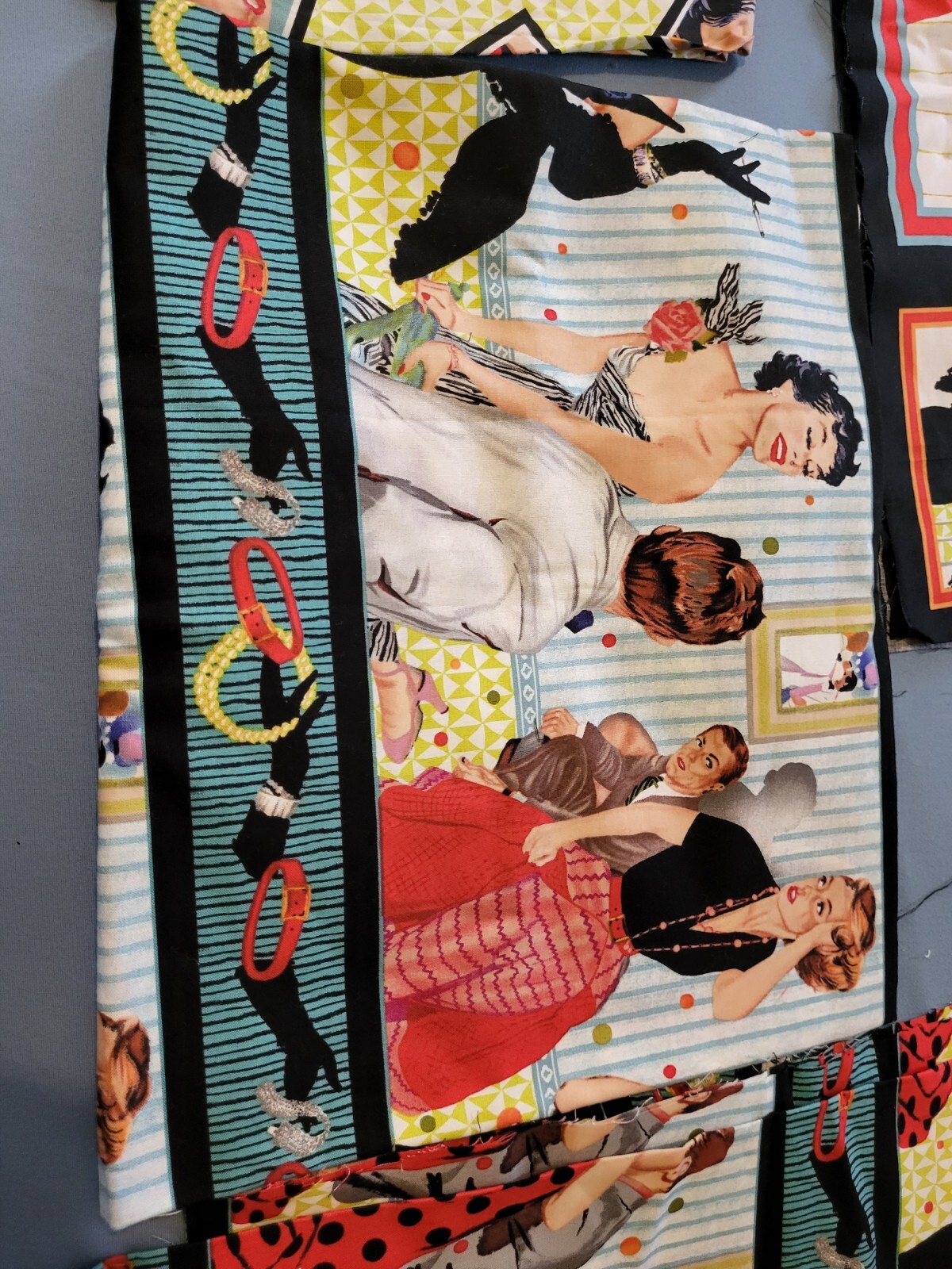 I Want A Man Fabric