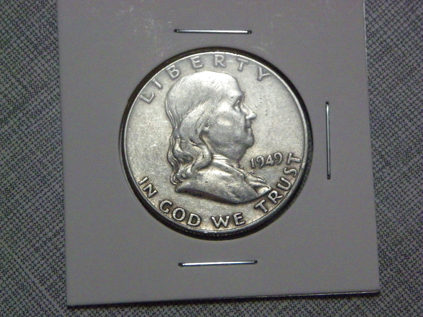 1949 P FRANKLIN HALF DOLLAR 90% SILVER