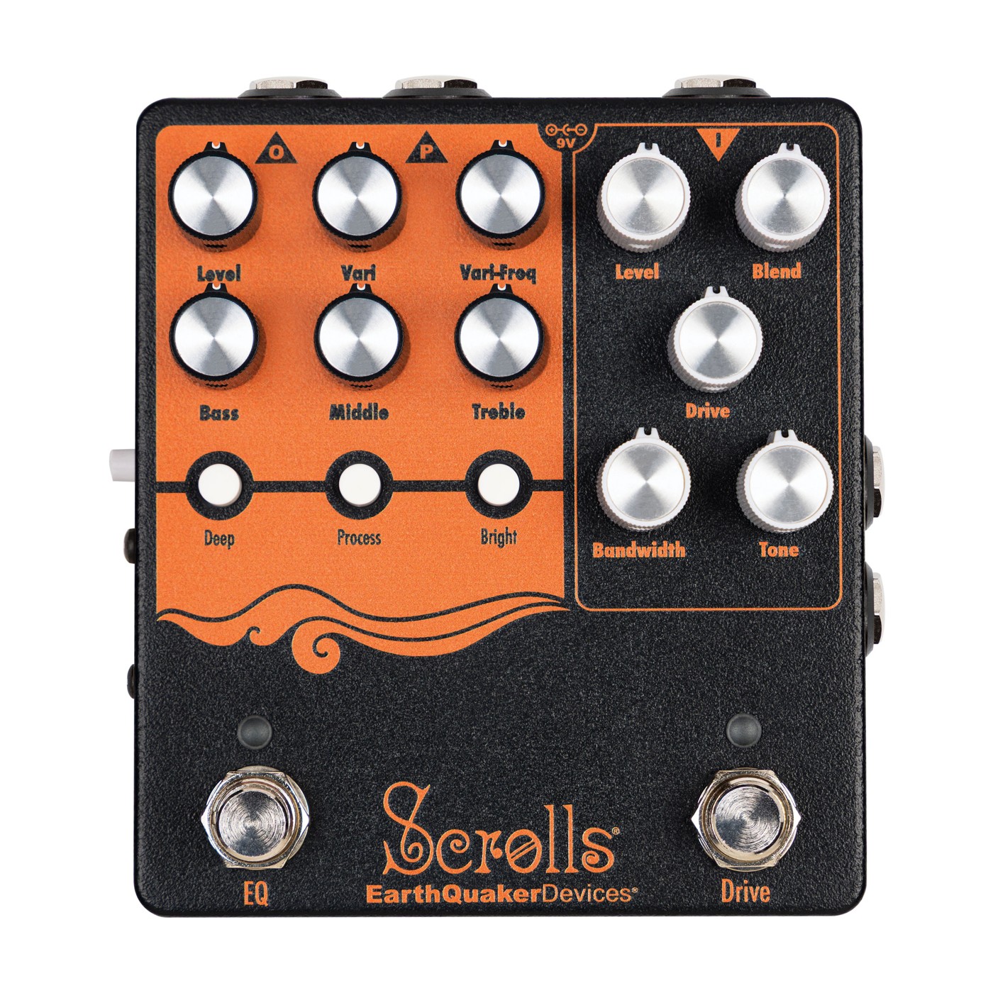 EarthQuaker Devices Scrolls Bass Odyssey Preamp Pedal
