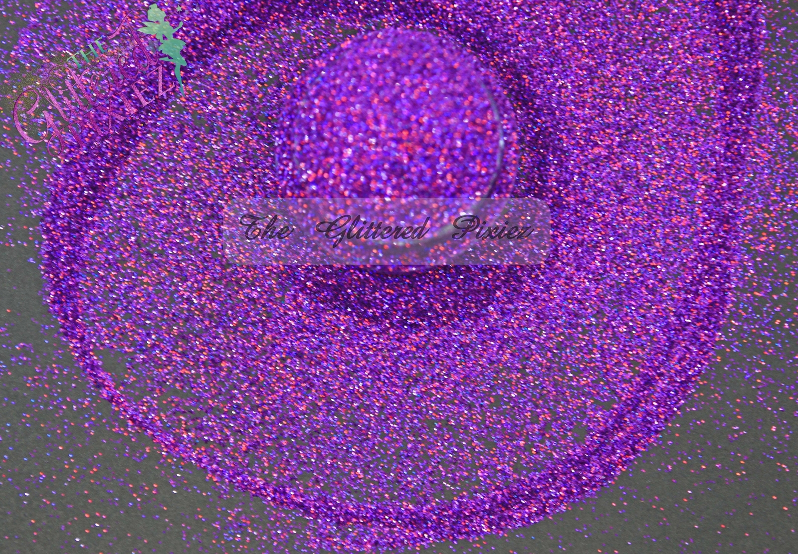 GRAPE NERDZ (holographic) Pixie Dust (extra Fine Glitter powder):