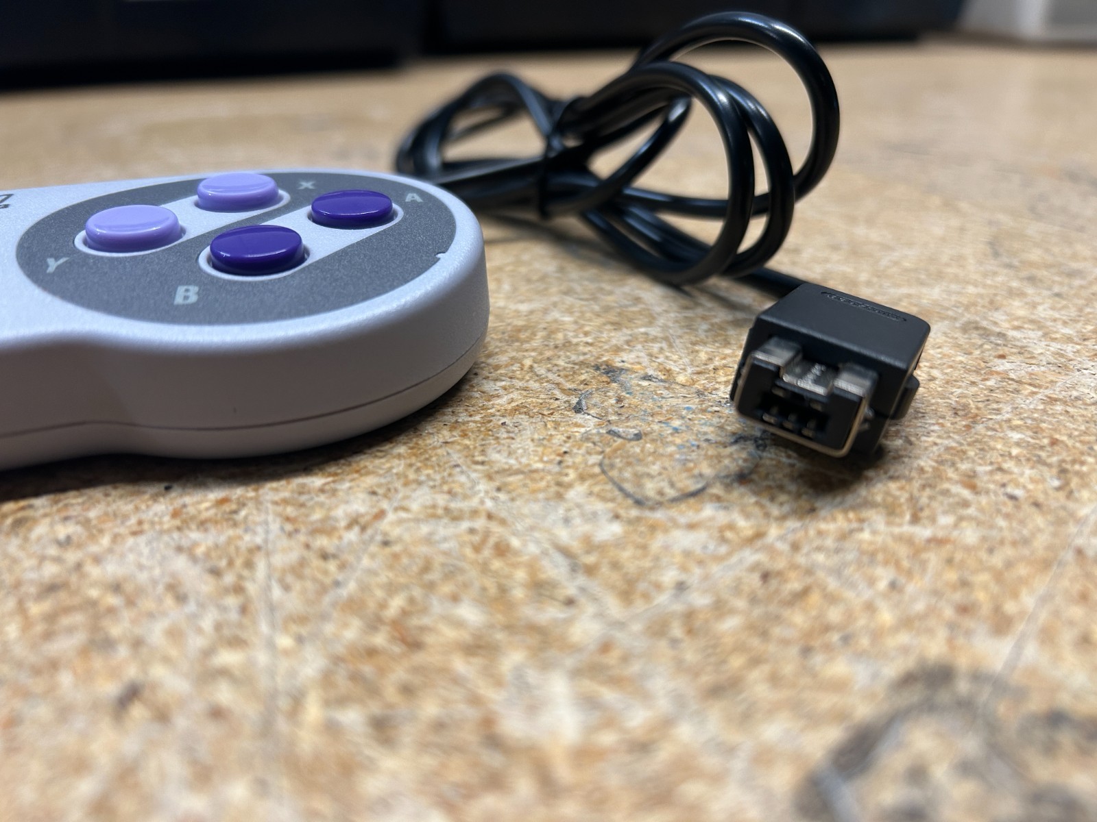 NEW - Nintendo SNES Classic Edition Controller - Gray (CLV-202)