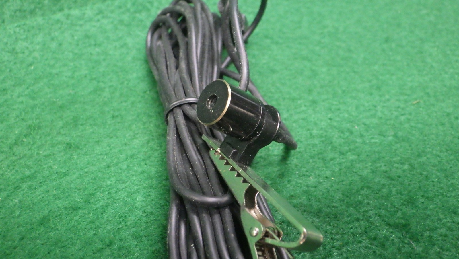 Vintage Lapel Microphone w/ 1/8" Phono Plug