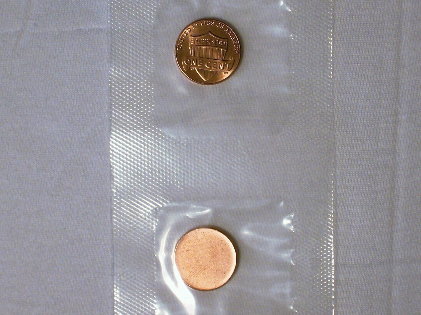 2025 D B/U Lincoln Head Cent & Blank Planchet - Mint Issued Set