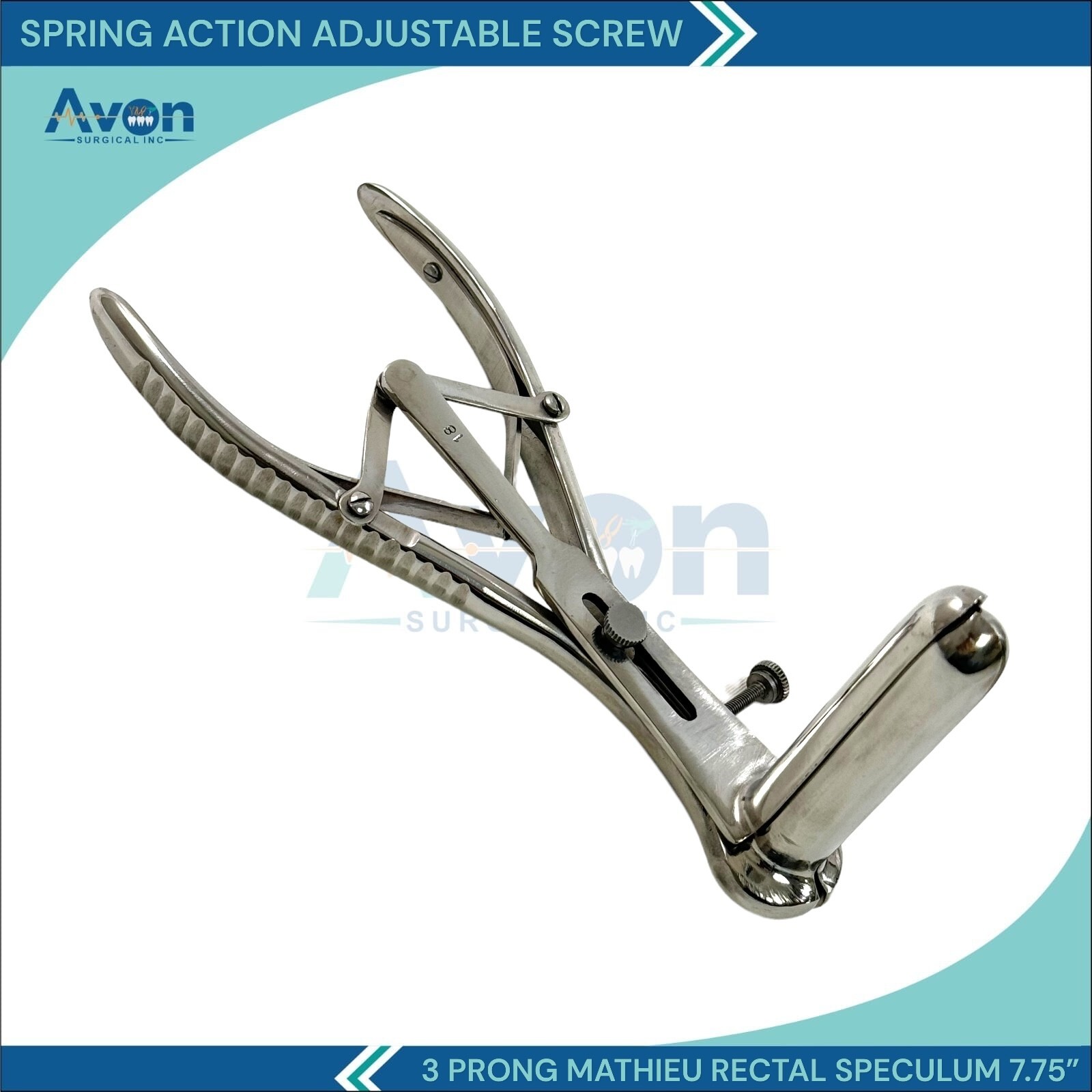 New Premium Grade Mathieu Anal Speculum 3 Prong Prop Display-A+ QUALITY