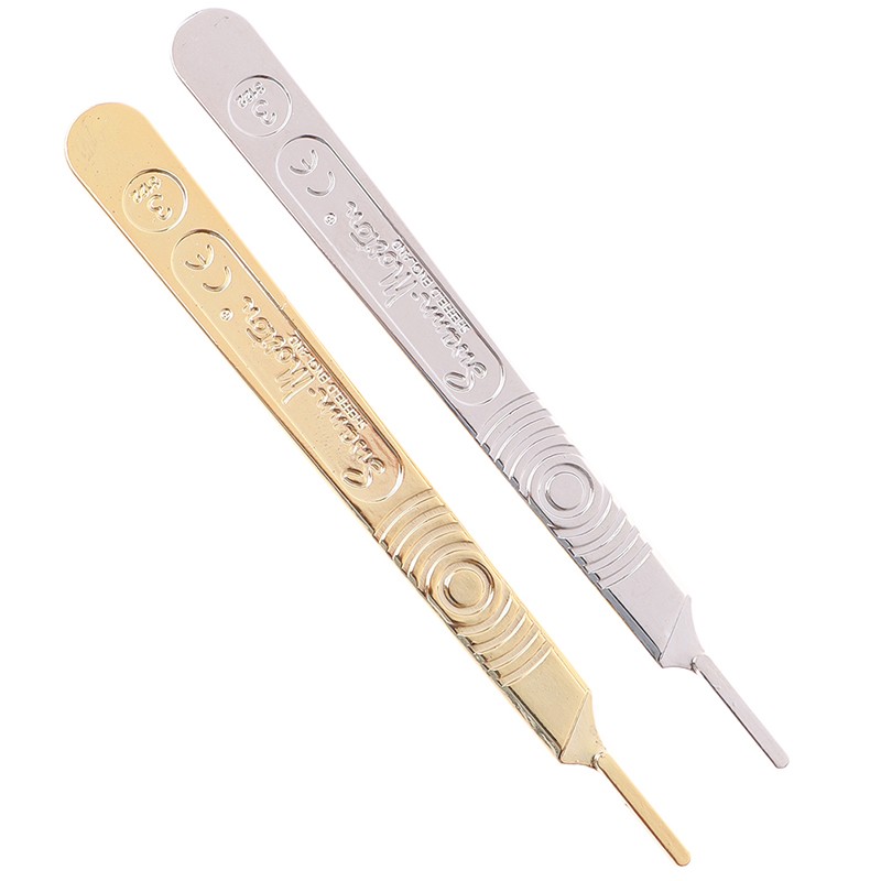 Scalpel Handle Fits Blade Stainless Steel Surgical Hilt Surgical Hilt  Hand T_HH