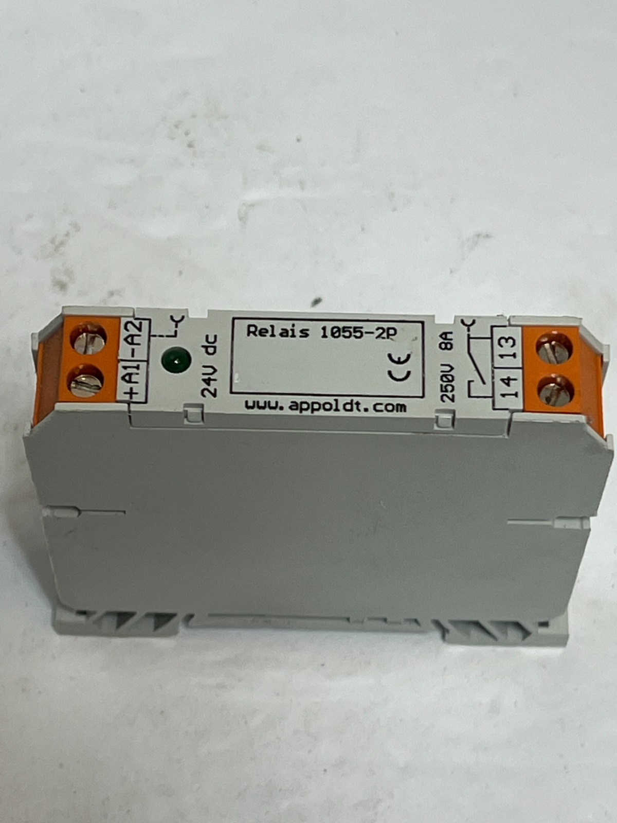 Appoldt 1055-2P Solid State Relay 24VDC Control 250VAC 8A SSR
