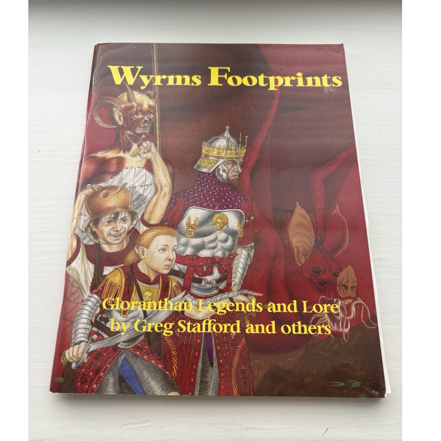 Chaosium Inc Wyrms Footprints Gloranthan Legends & Lore by Greg Stafford 4501