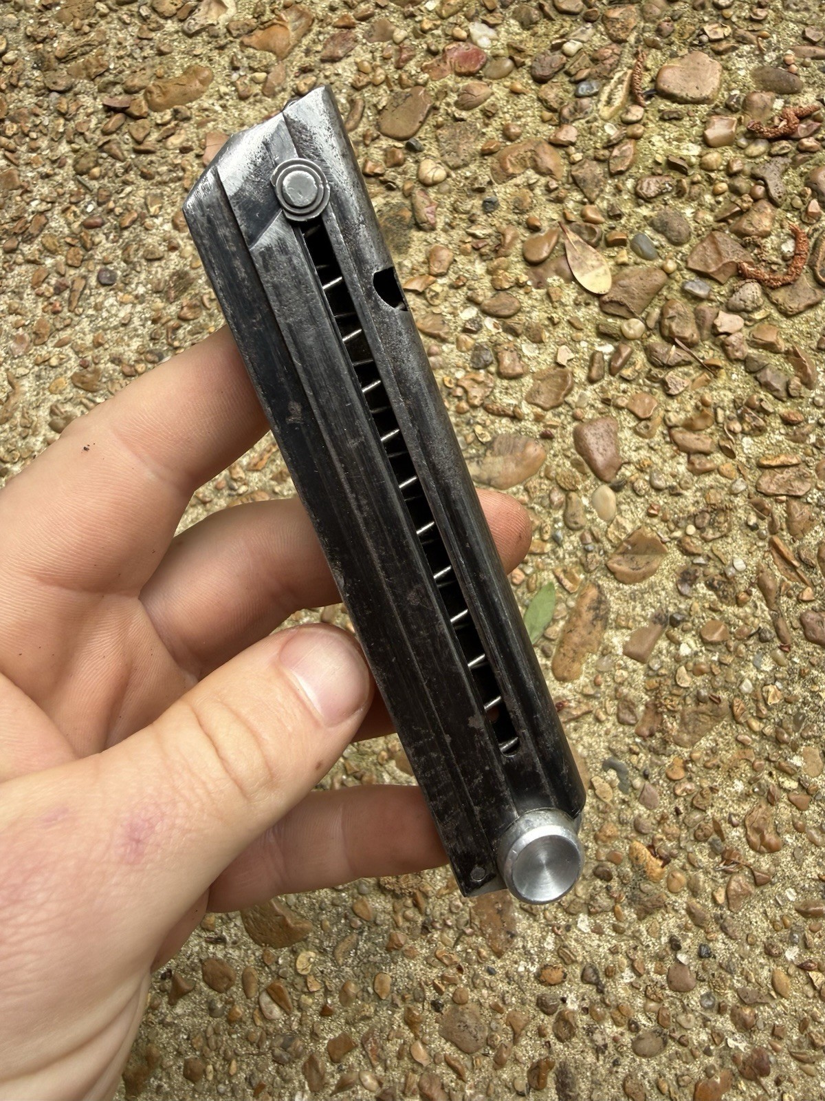 1941 1942 FXO WW2 German Luger P08 8 Round Magazine Unnumbered