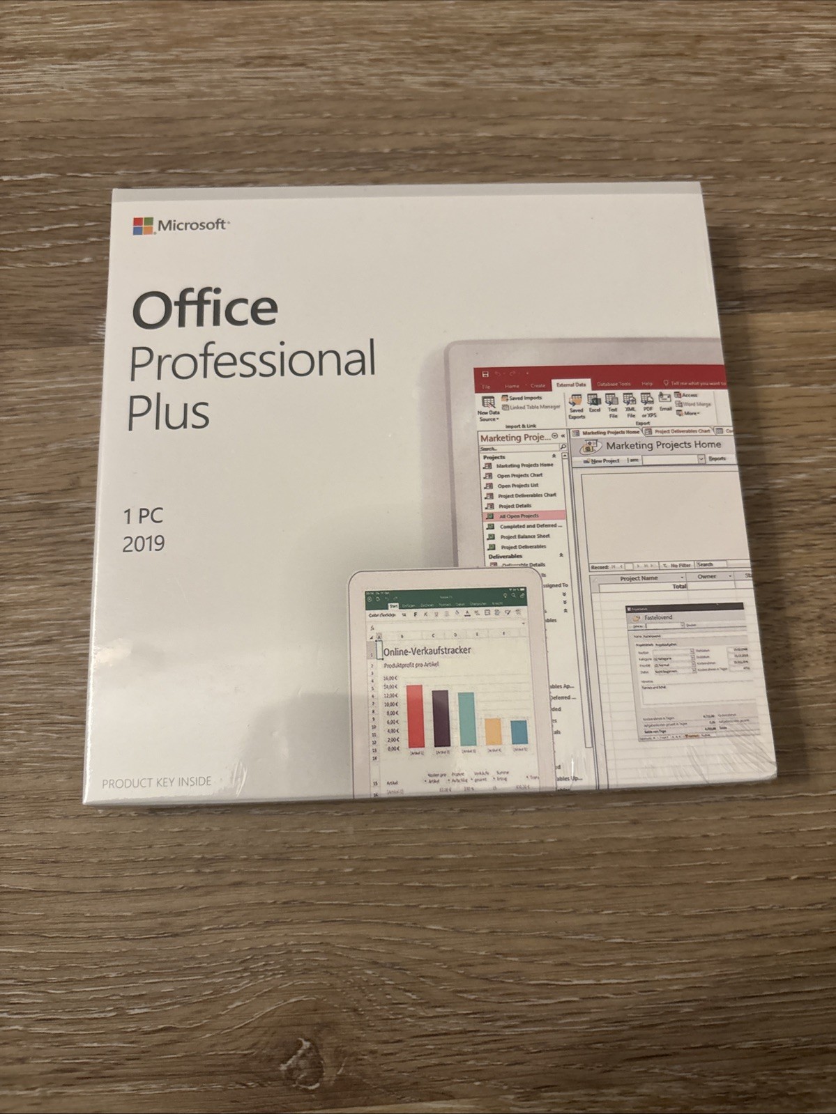 Genuine Microsoft Office Professional Plus 2019 License for 1 PC Lifetime NEW
