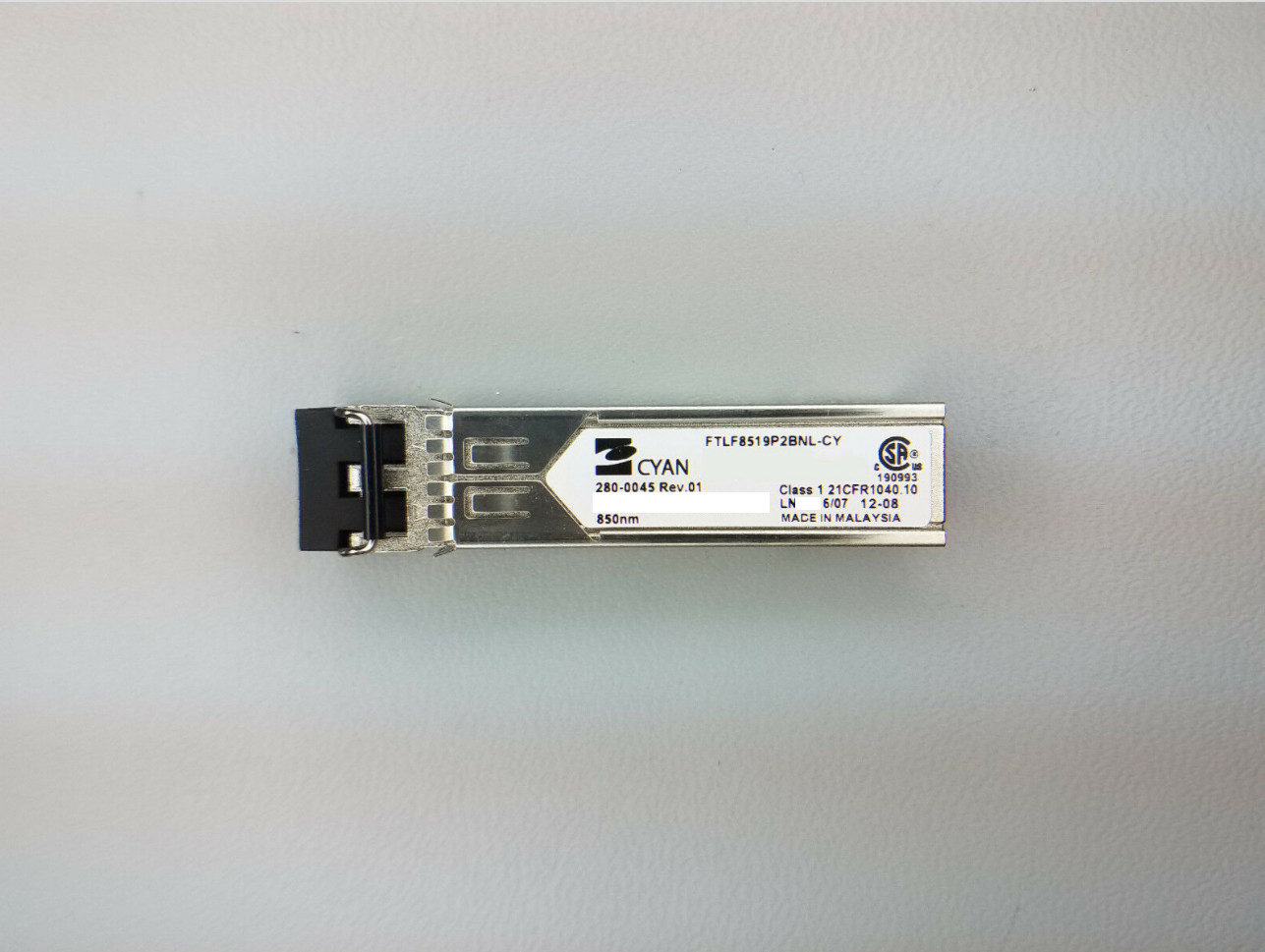 CYAN 280-0045 rev 01 FTLF8519P2BNL-CY SFP 1G 850NM 550M