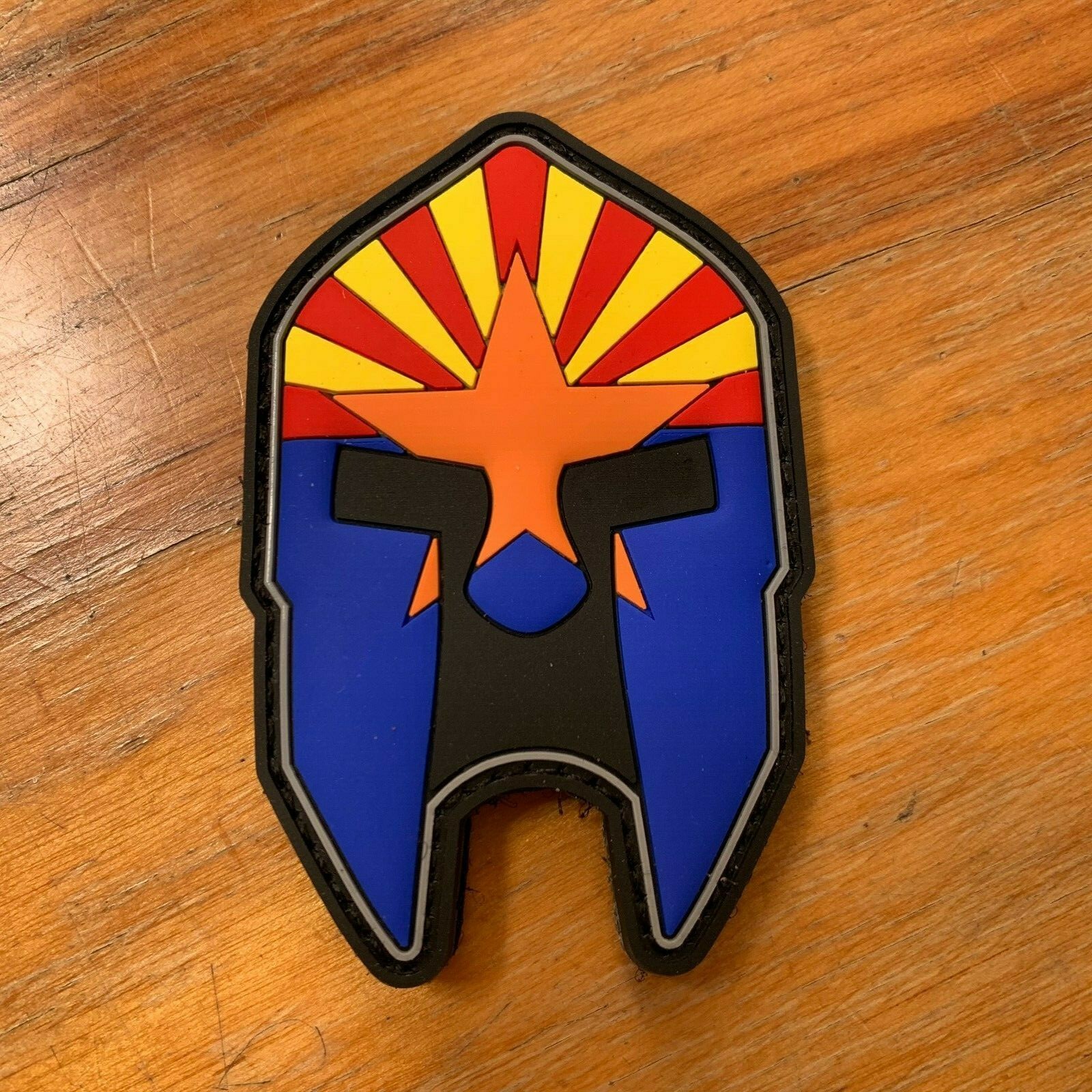 Arizona State Flag Spartan PVC Patch