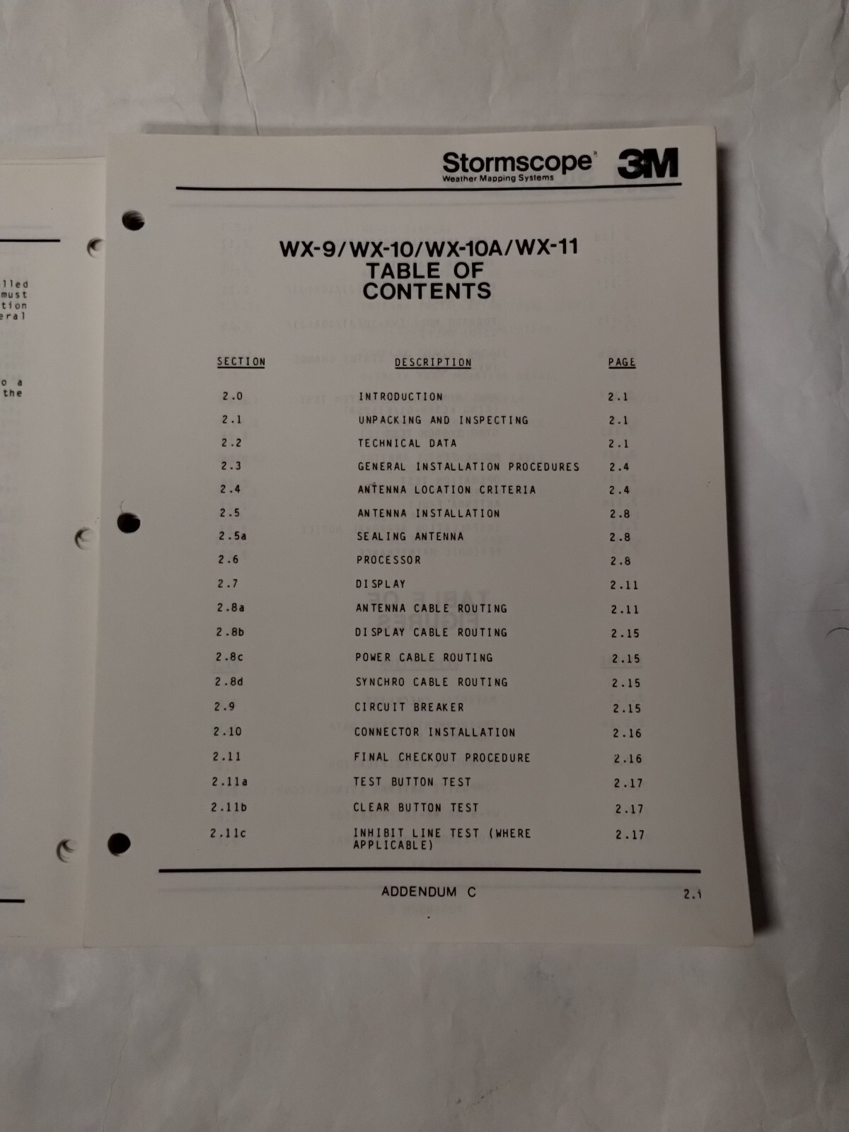 Ryan Stormscope Weather Mapping System WX-8-9-10 Installation Manual-Copy