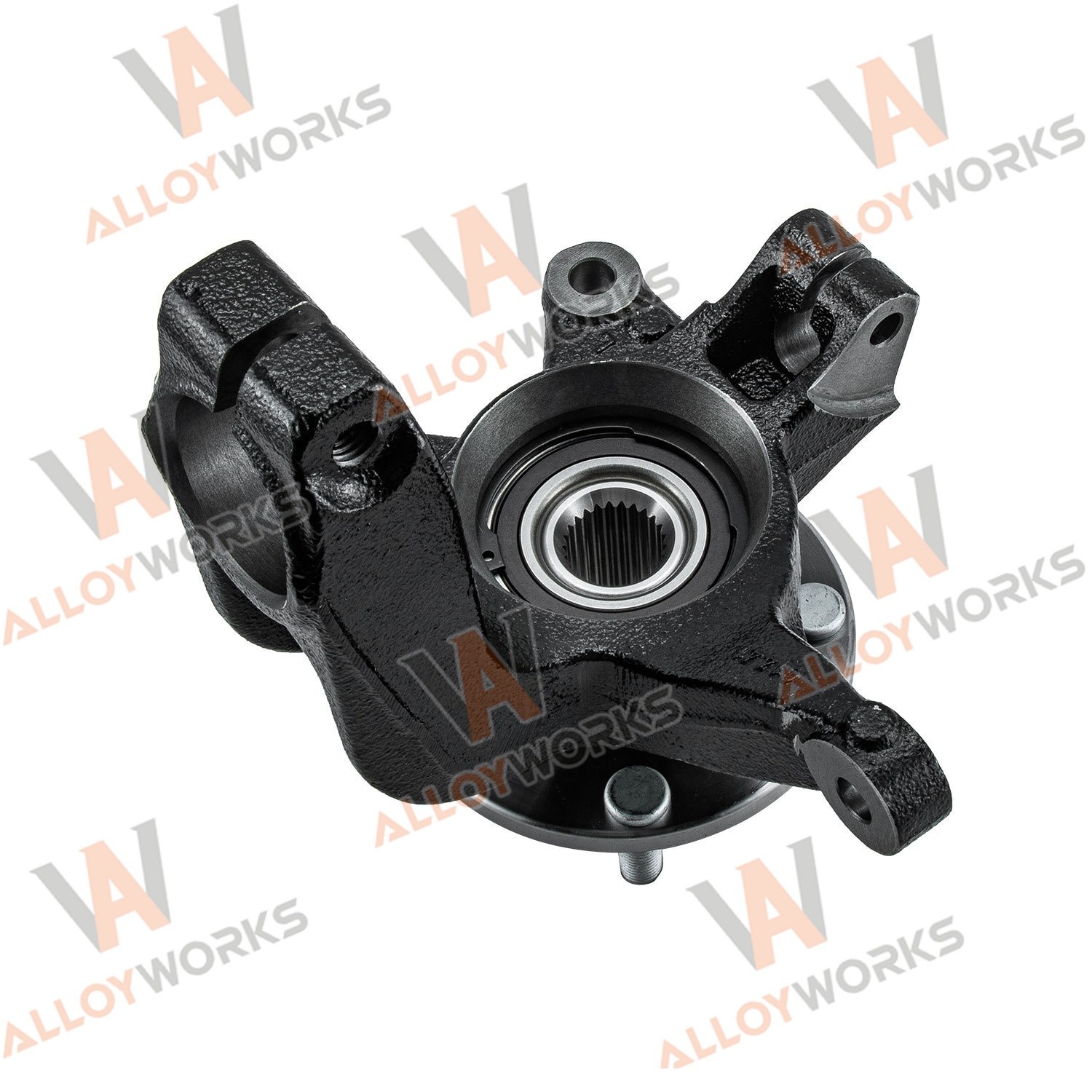 For 2006-2011 2010 Ford Focus Front Left Steering Knuckle & Wheel Hub Bearing US