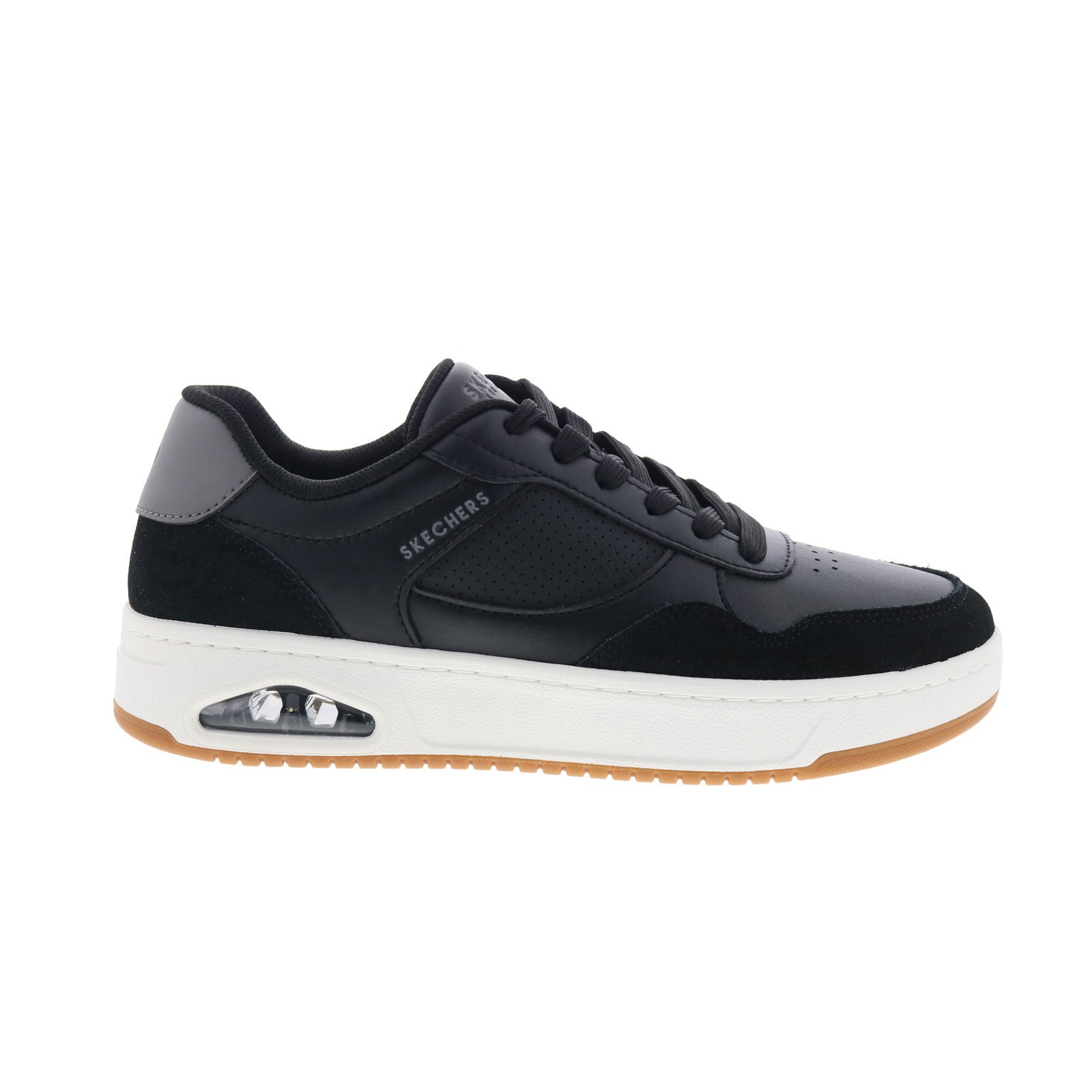Skechers UNO CTL - Out of Sight Mens Black Lifestyle Sneakers Shoes
