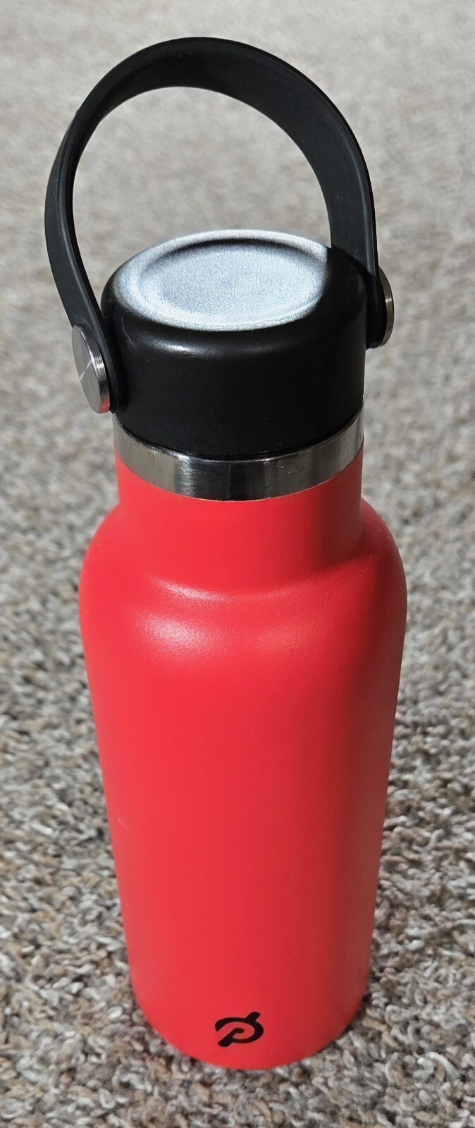 Peloton Cycling Red Metal Water Bottle
