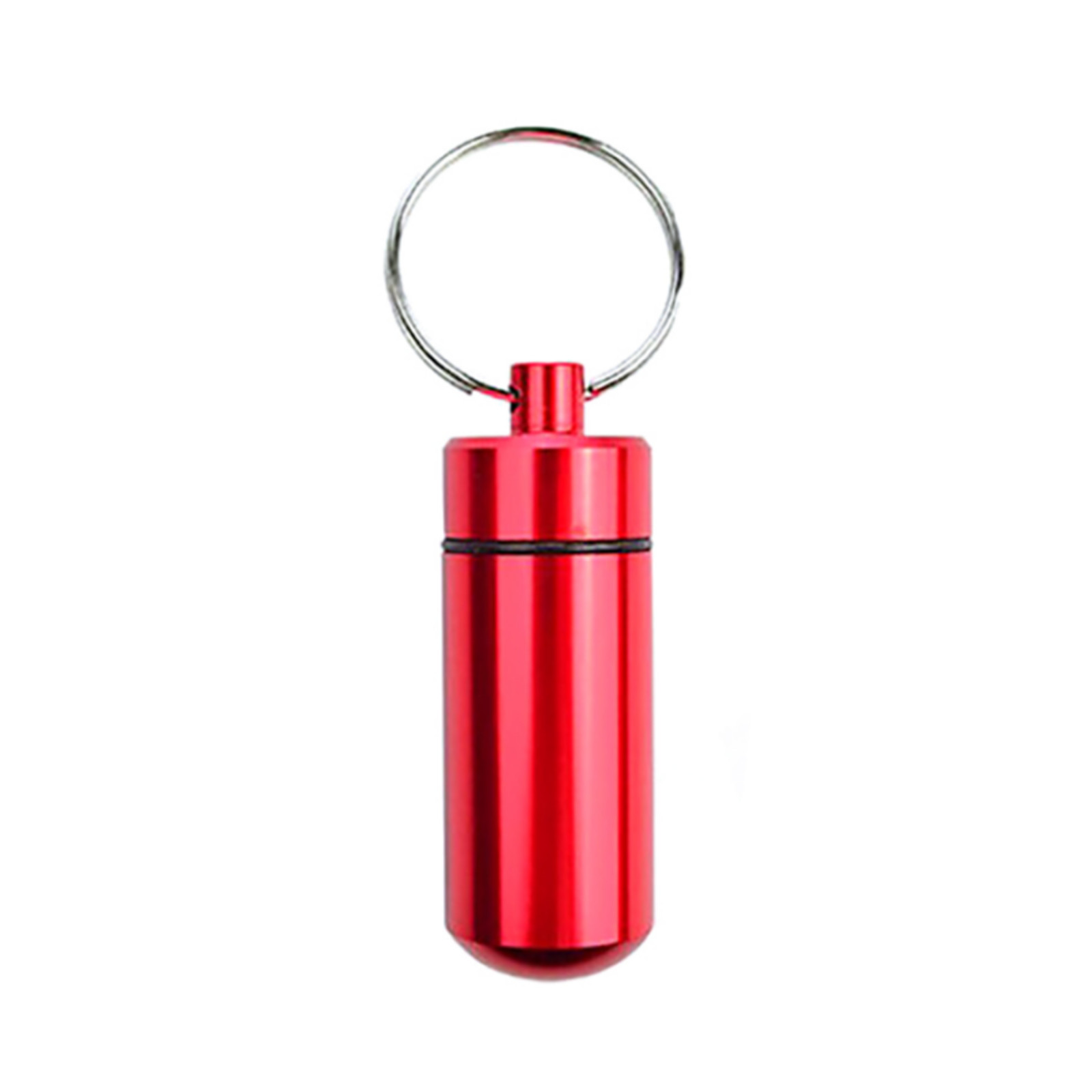 5Pcs Multifunction Pill Case Outdoor Portable First Aid Container Bottle KeyRing