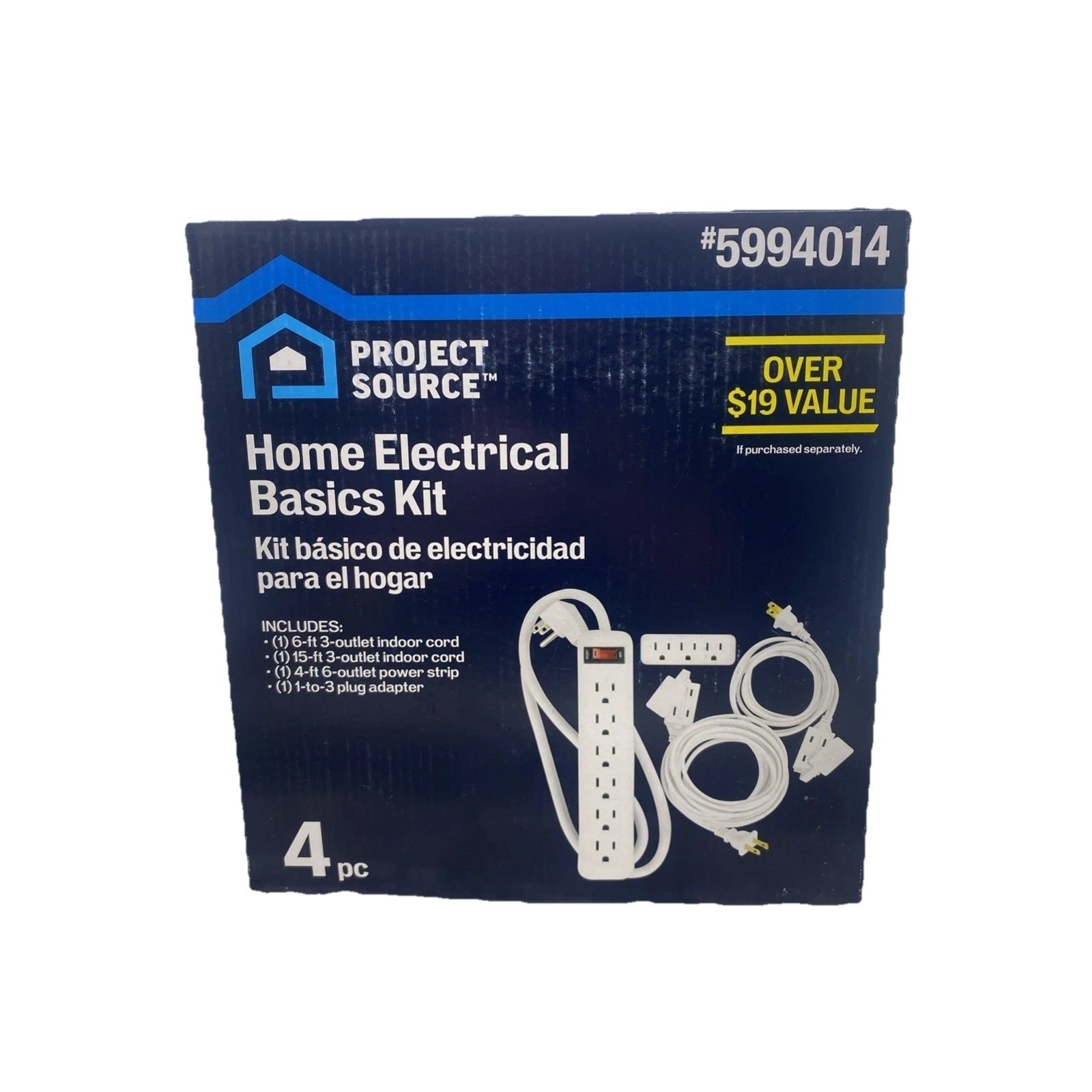 Project Source Home Electrical Basics Kit #5994014 (TT)