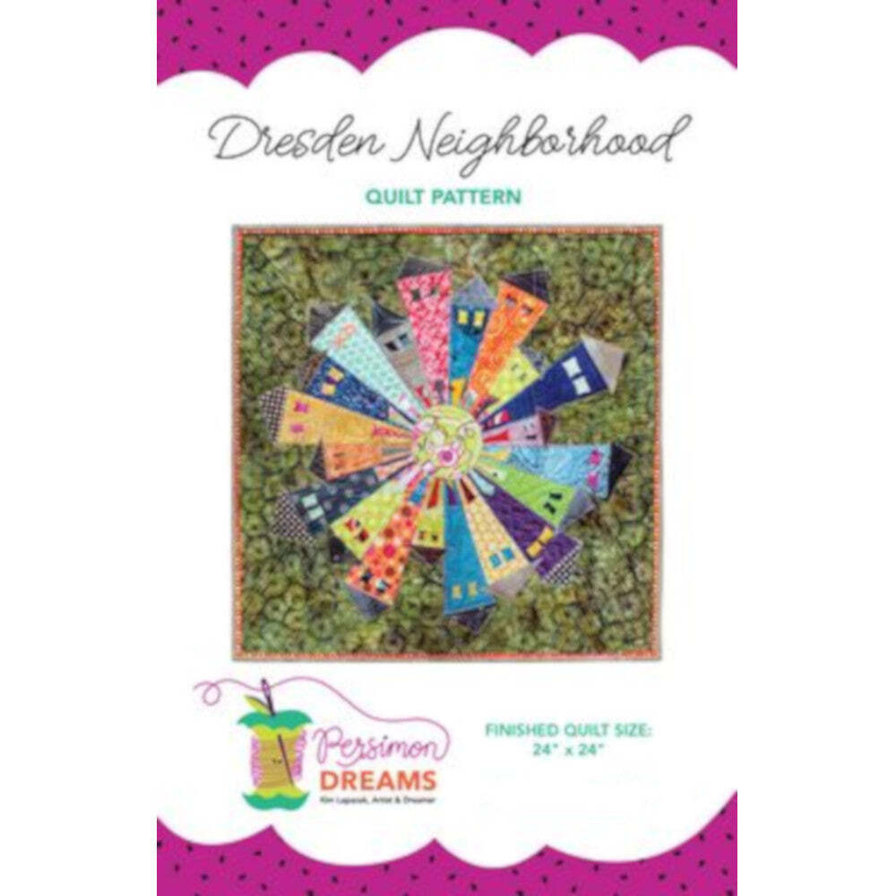 Persimon Dreams Dresden Neighborhood Mini Quilt Pattern