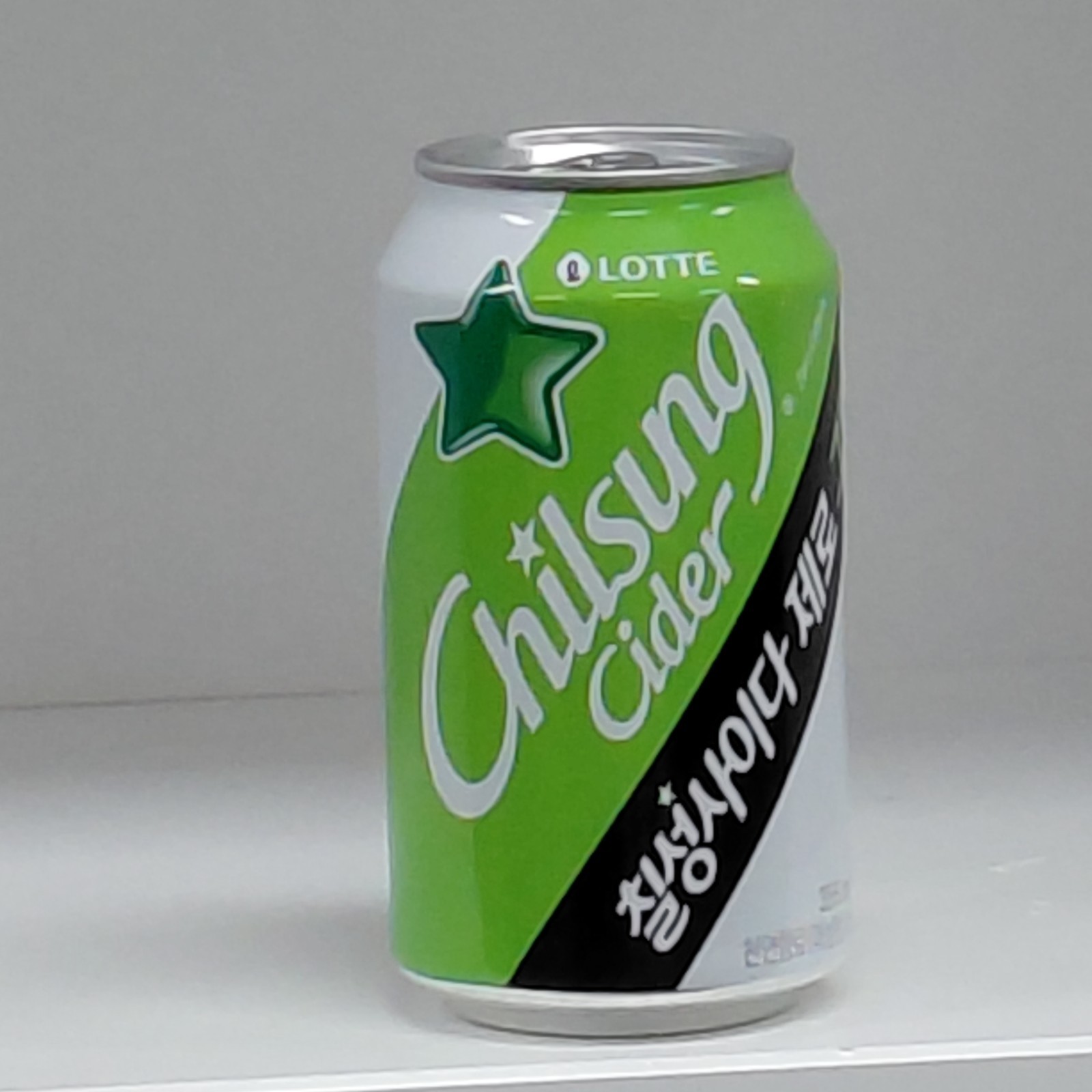 Chilsung Cider  Can Empty 355ml.