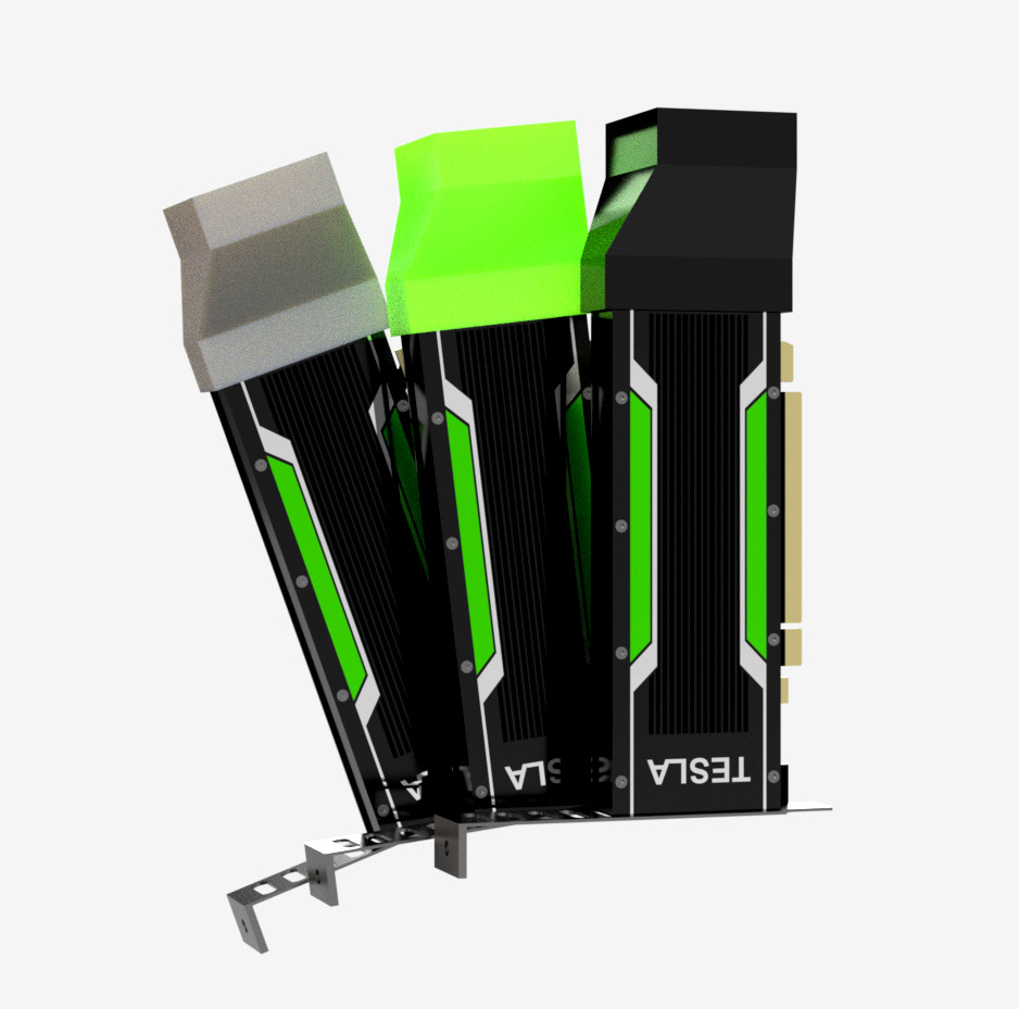 👉Nvidia Tesla Cooling Shroud for  M4 P4 T4 T4G A2 L4 H4 GPU Accelerator Cards