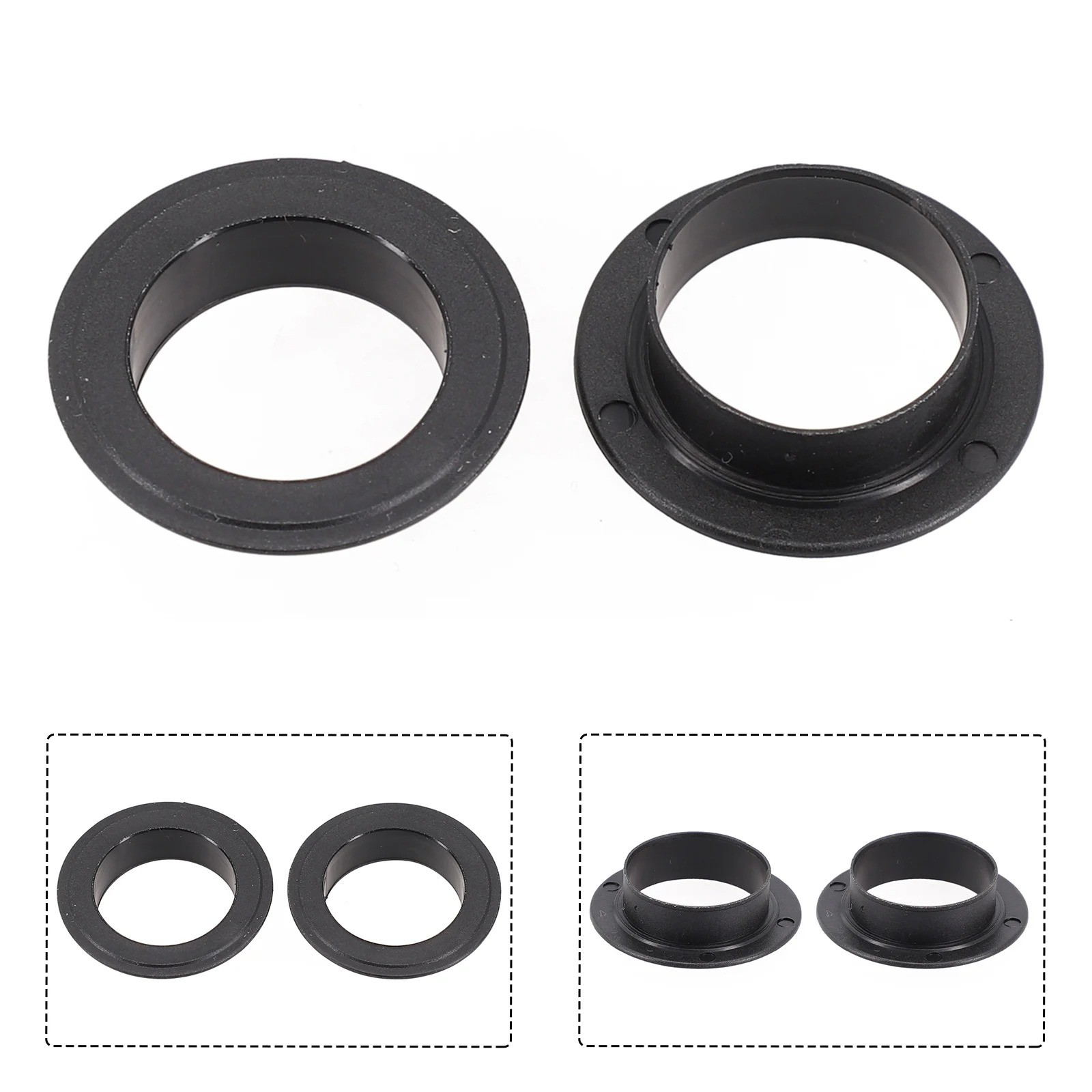 Road Bicycle Axis BB Bottom Bracket Medium Shaft Bearing Protection Cup Covers