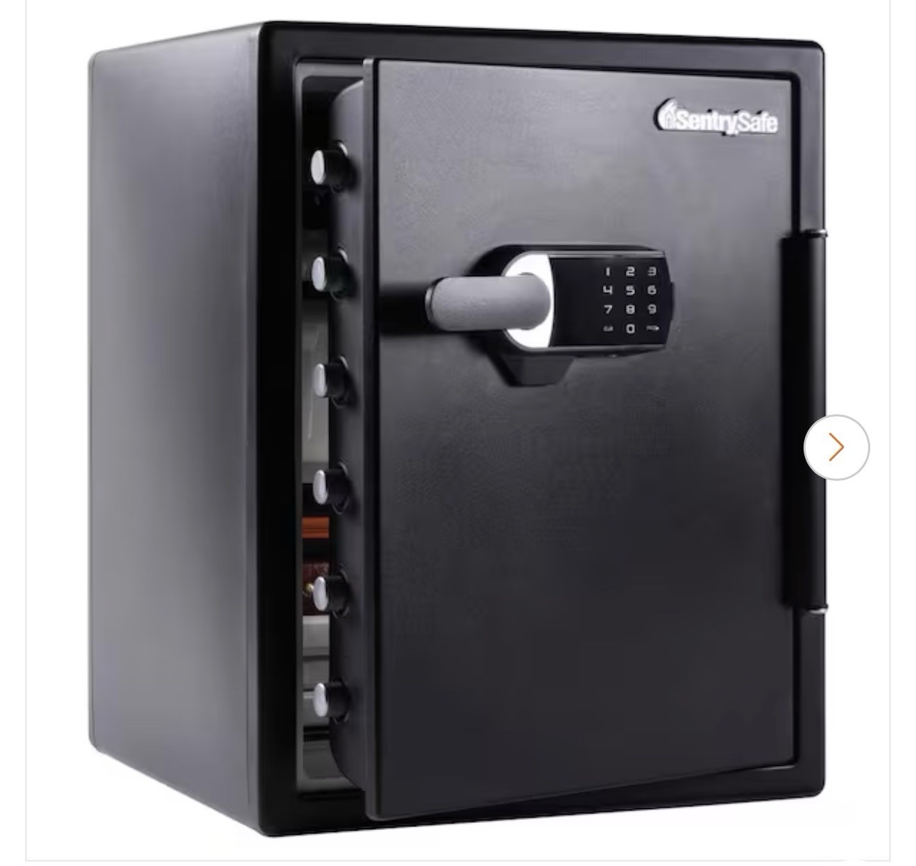 Lot of 2-SENTRY SAFE Model# SFW205TWC: Fireproof/Waterproof Safe/Alarm Equipped