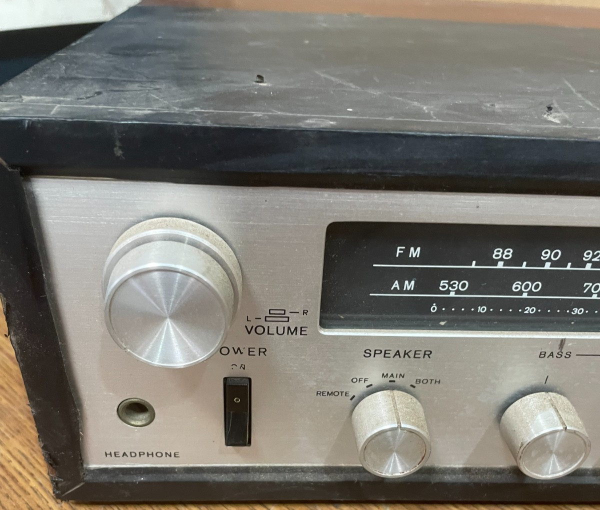 Vintage Sony STR-222 Solid State Stereo Receiver - Tested for Power Only