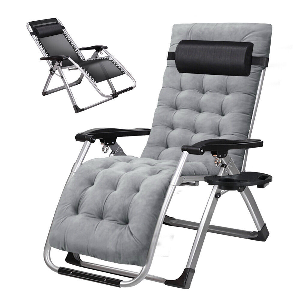 Begonia.K Zero Gravity Chair Lounge Reclining Chair Sleeping Chaise for Adult