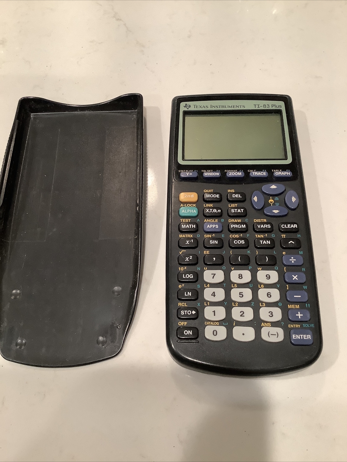 TI-83 Plus Graphing Calculator With Cover, Texas Instruments, Scientific Tested