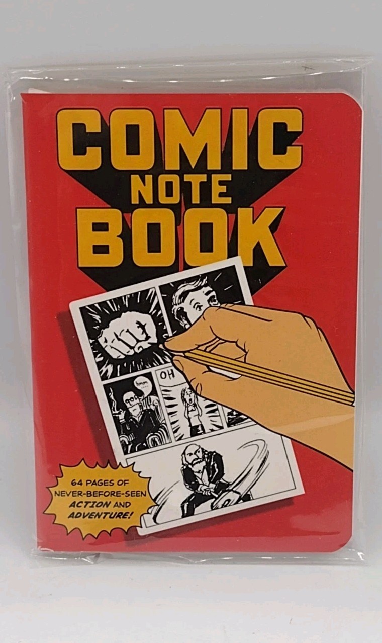 Loot Crate: Comic Note Book Notebook Unemployed Philosophers Guild FP20 Sealed