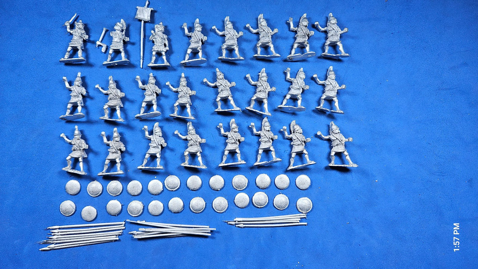 WARGAMES FOUNDRY GREEK/MACEDONIAN JAVELINMEN