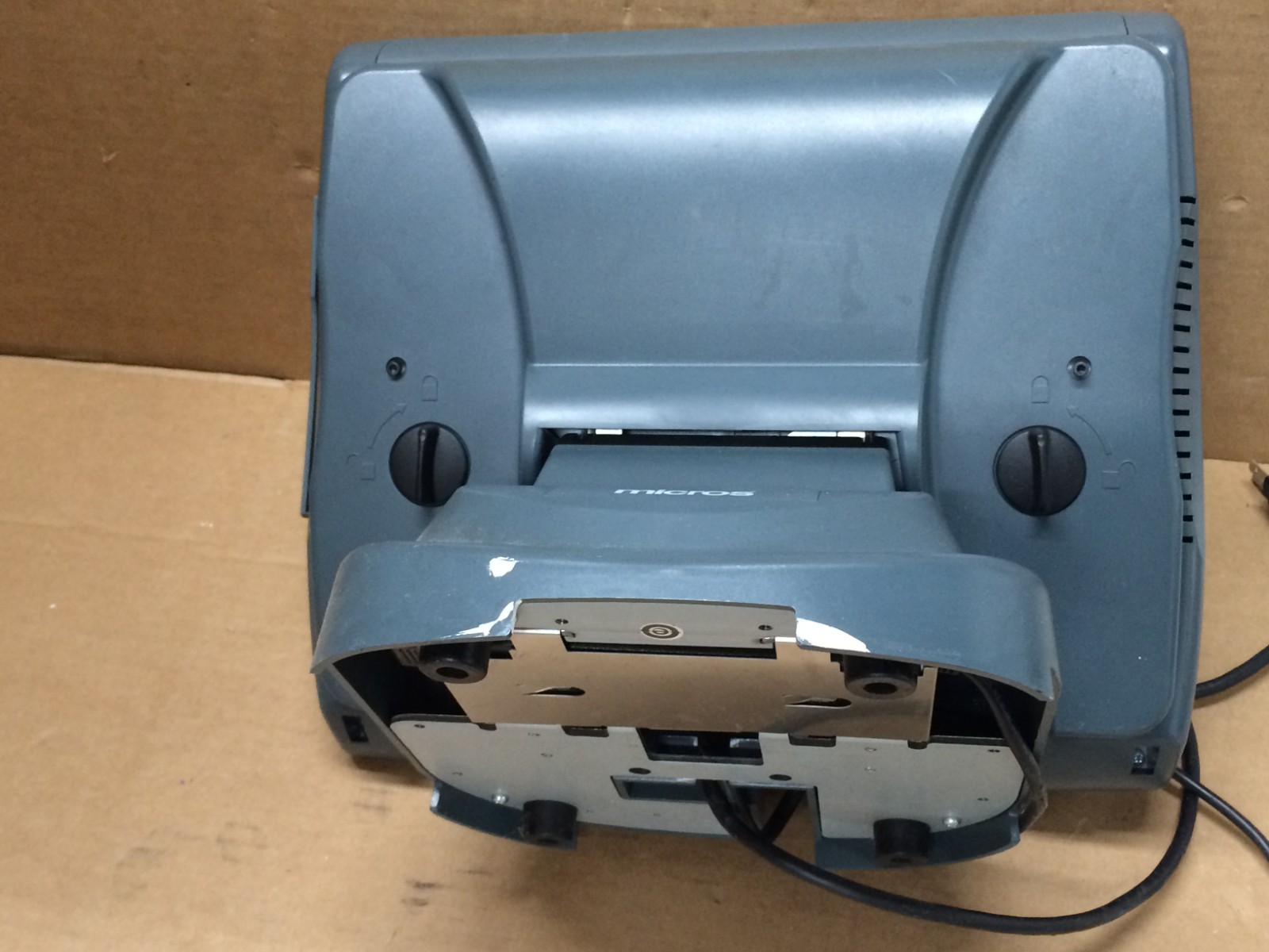 Oracle Micros Workstation 5A Touch Screen System Terminal With Stand Win CE 6.0