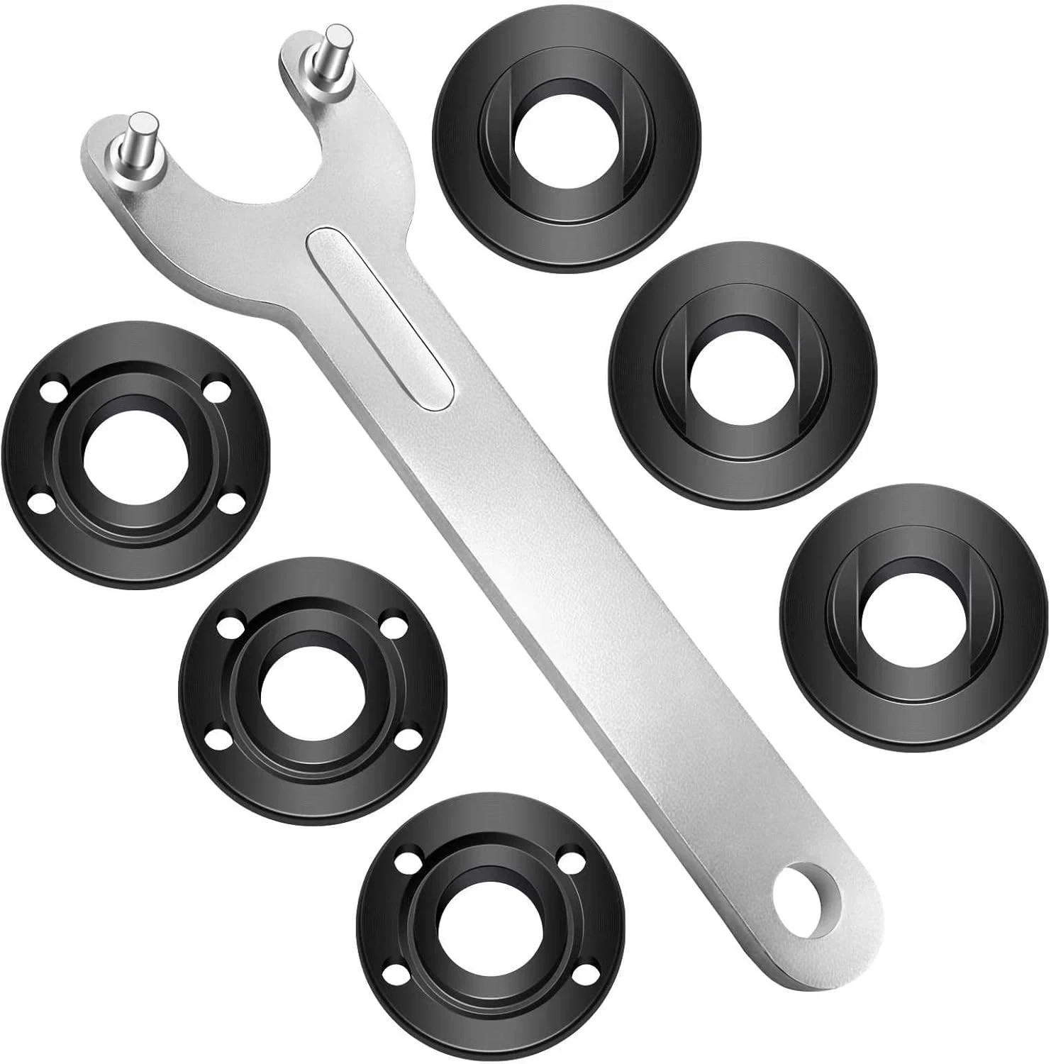 Grinder Flange Lock Nut Wrench Fit Milwaukee Dewalt Makita 4-1/2"5" 5/8-11 Parts
