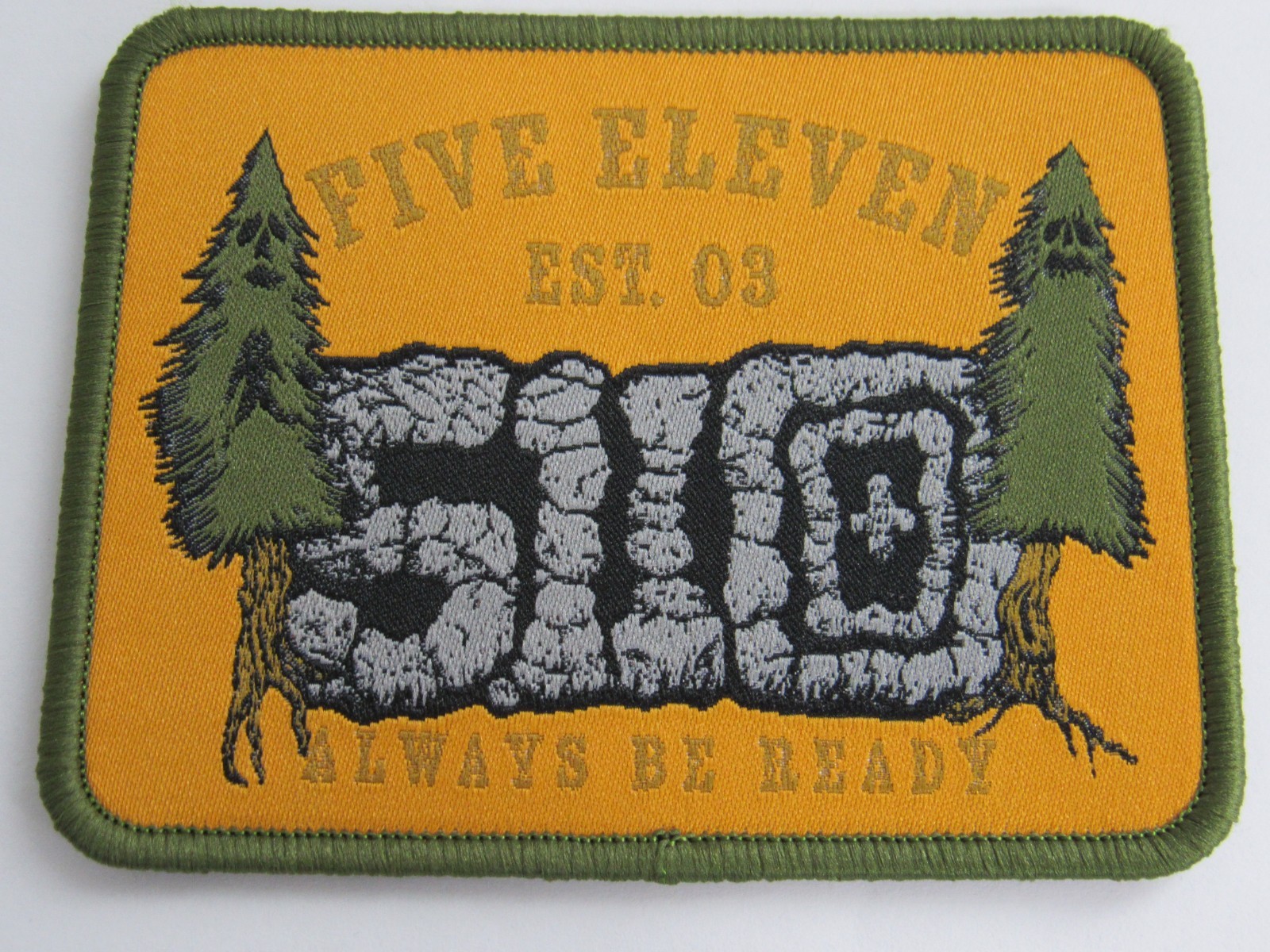5.11 Tactical Always Ready Pine Rocky Lookup Cliff Outdoors Hook Loop Patch New!