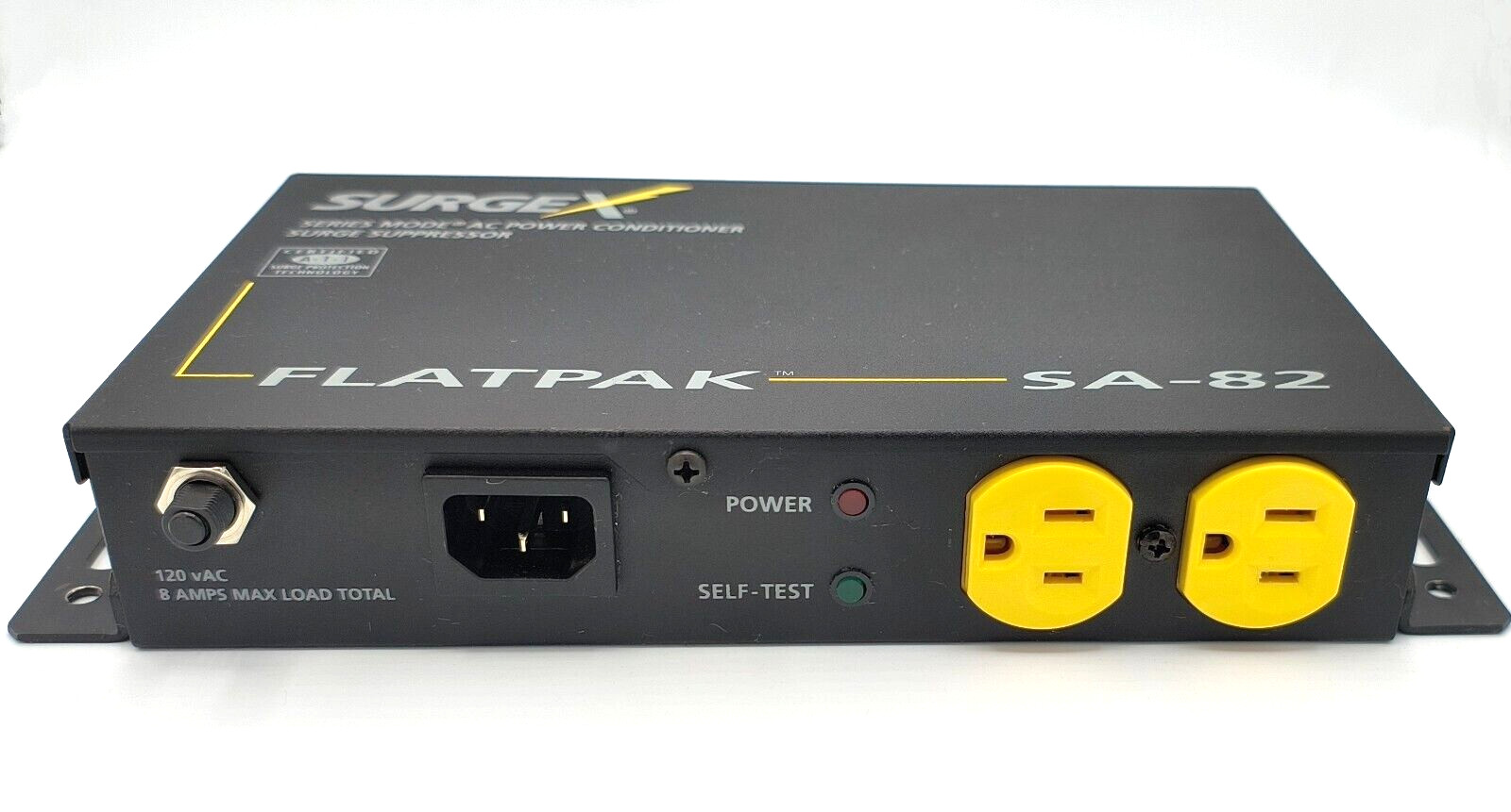 SurgeX FlatPak SA-82 Series Mode AC Power Conditioner Surge Suppressor