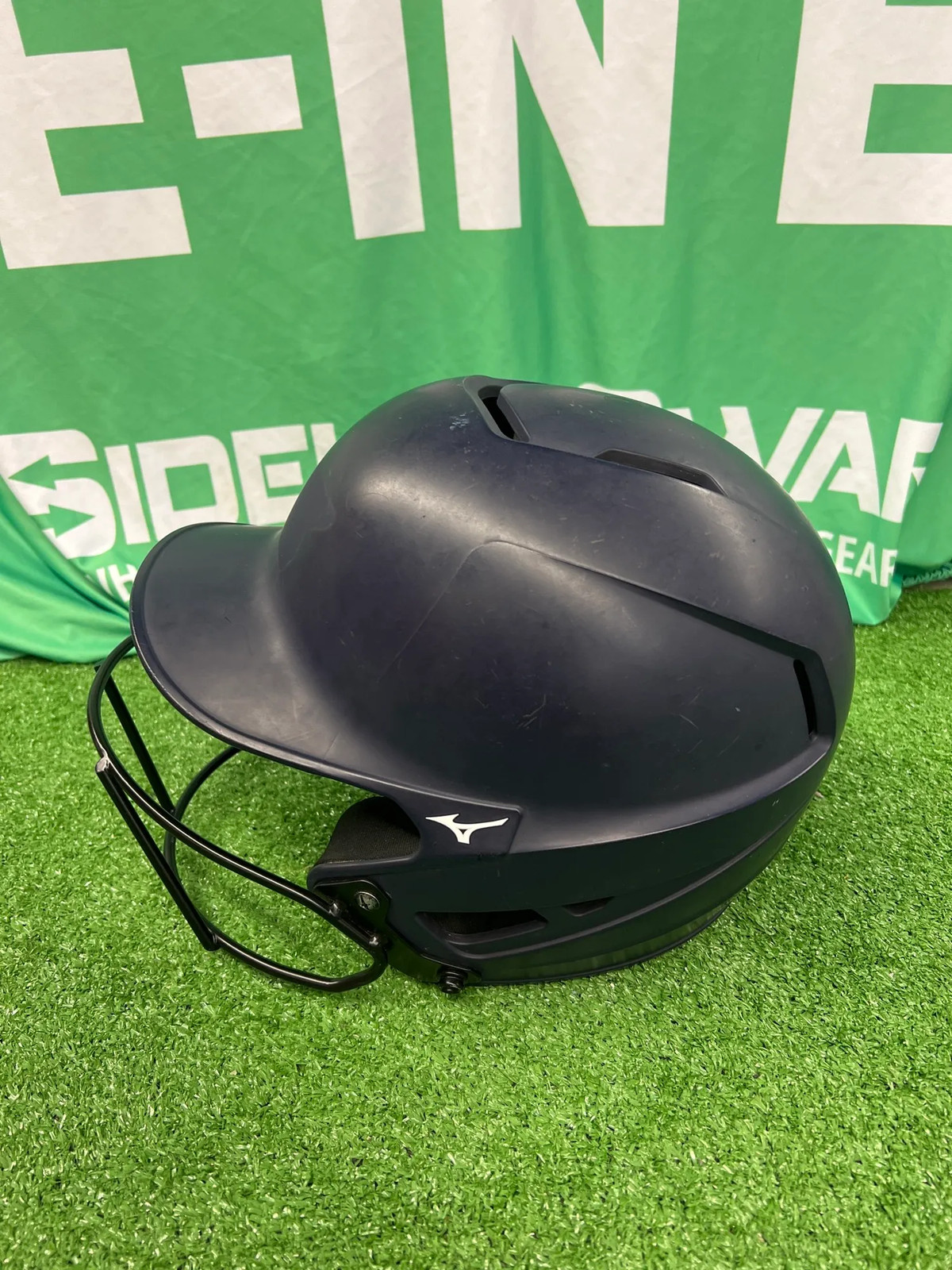 Used 7 3/8 Mizuno Batting Helmet