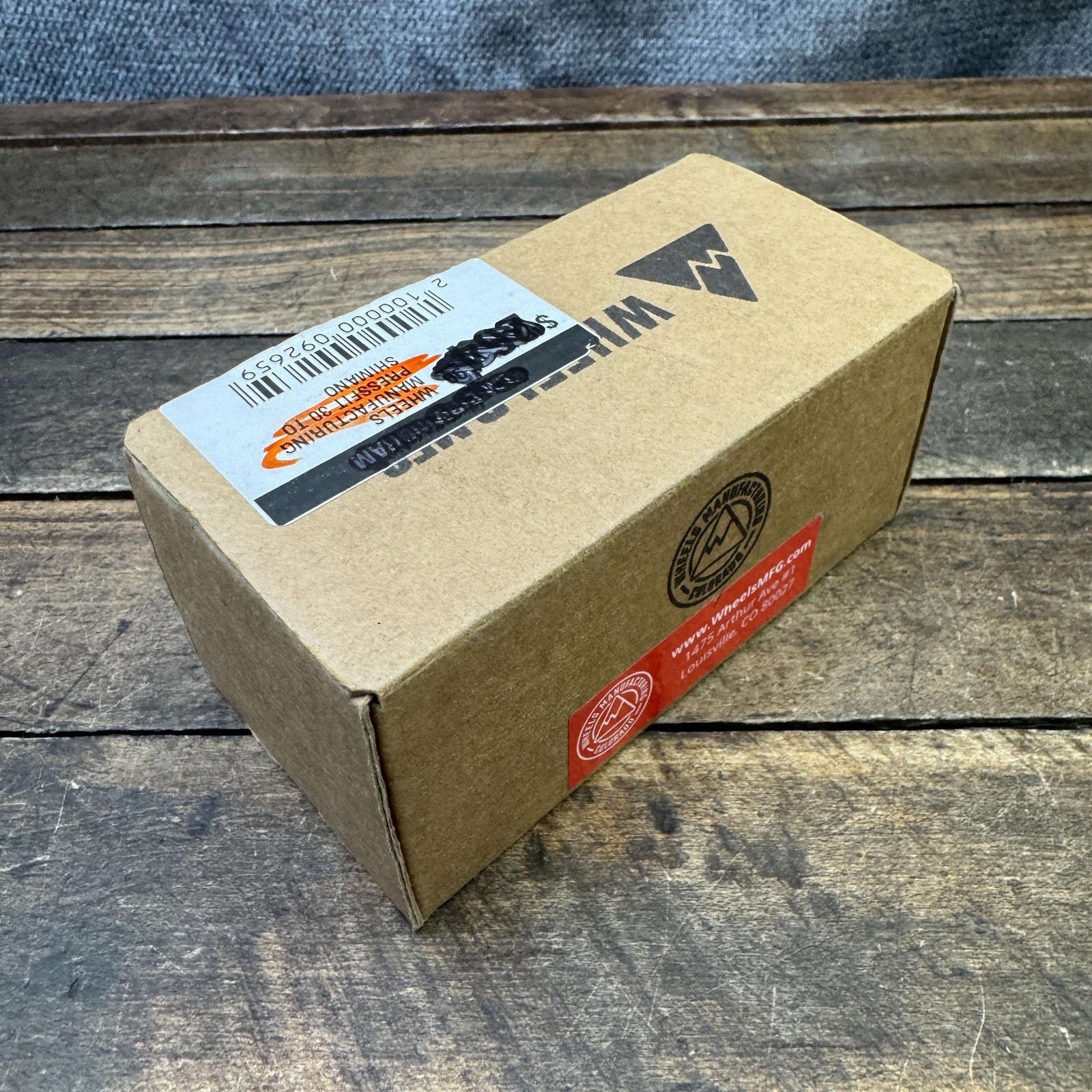 Wheels MFG PF30-OUT-15 Bottom Bracket 24mm Threaded Black Ceramic Zero