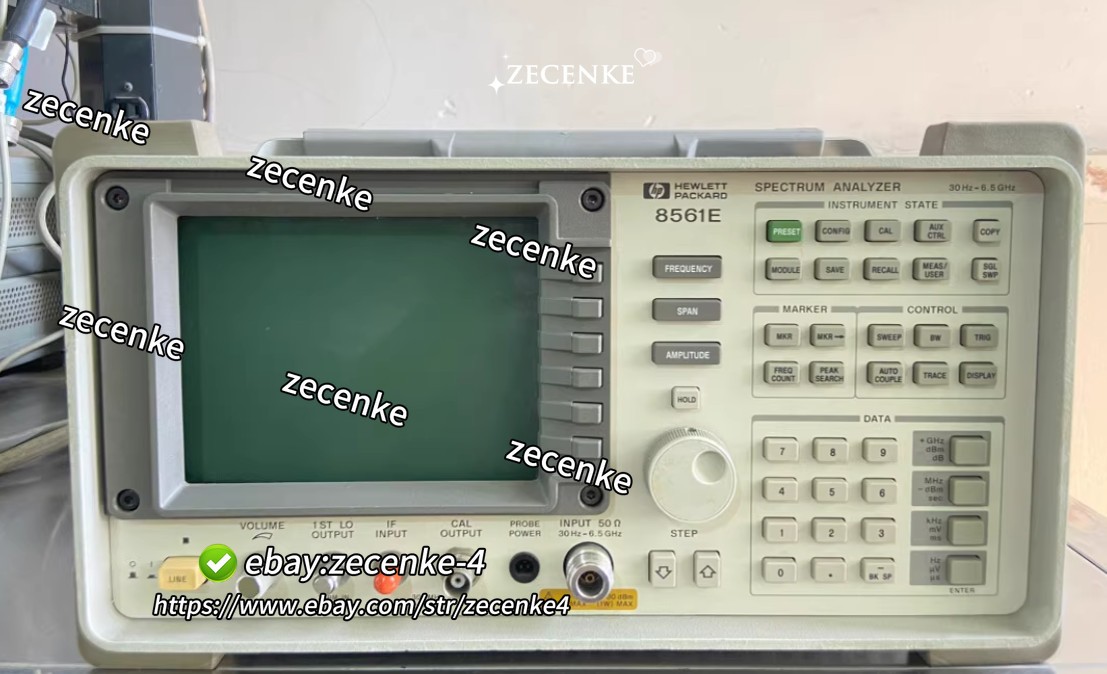 1pcs Agilent/HP 8561E Spectrum Analyzer 20 Hz-6.5 Ghz