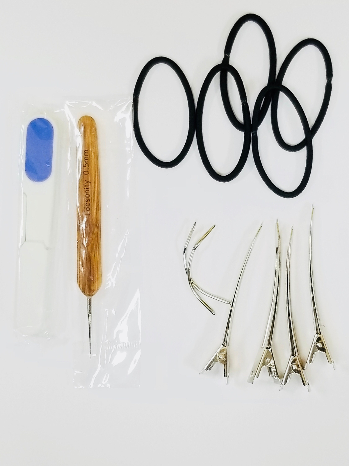 Locsanity Hair Locking Curved Interlocking Tool Micro Lock Set Tool