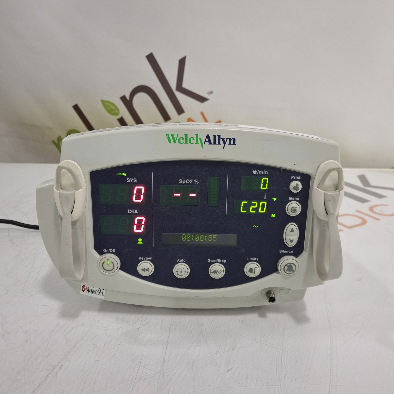 Welch Allyn 300 Series - Masimo SpO2, Temp, Printer Vital Signs Monitor