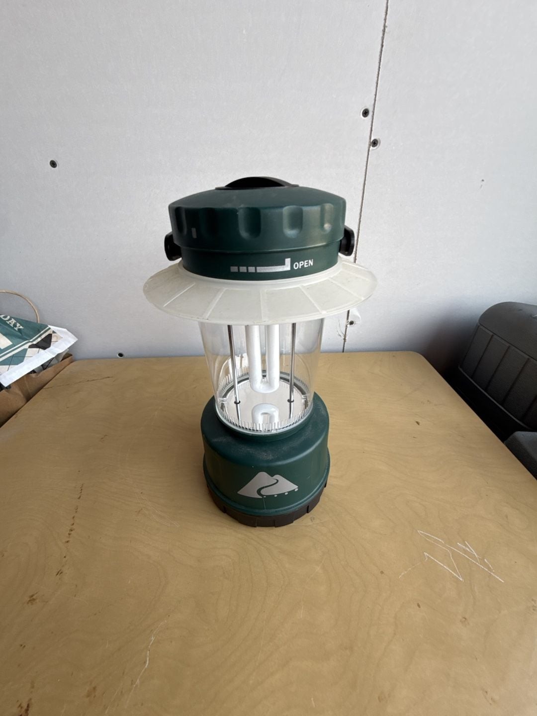 Northwest Territory Camping Lantern with U-Tube Fluorescent Bulb