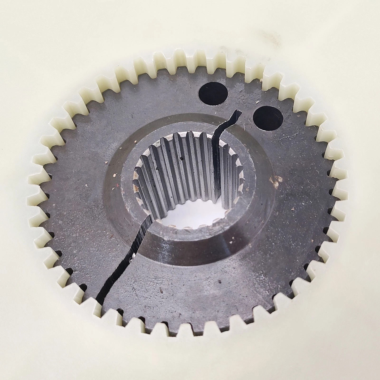 Road Roller Coupling For BoWex 65 FLE-PA D314.25 Inner 42 Teeth Inner 23 Teeth
