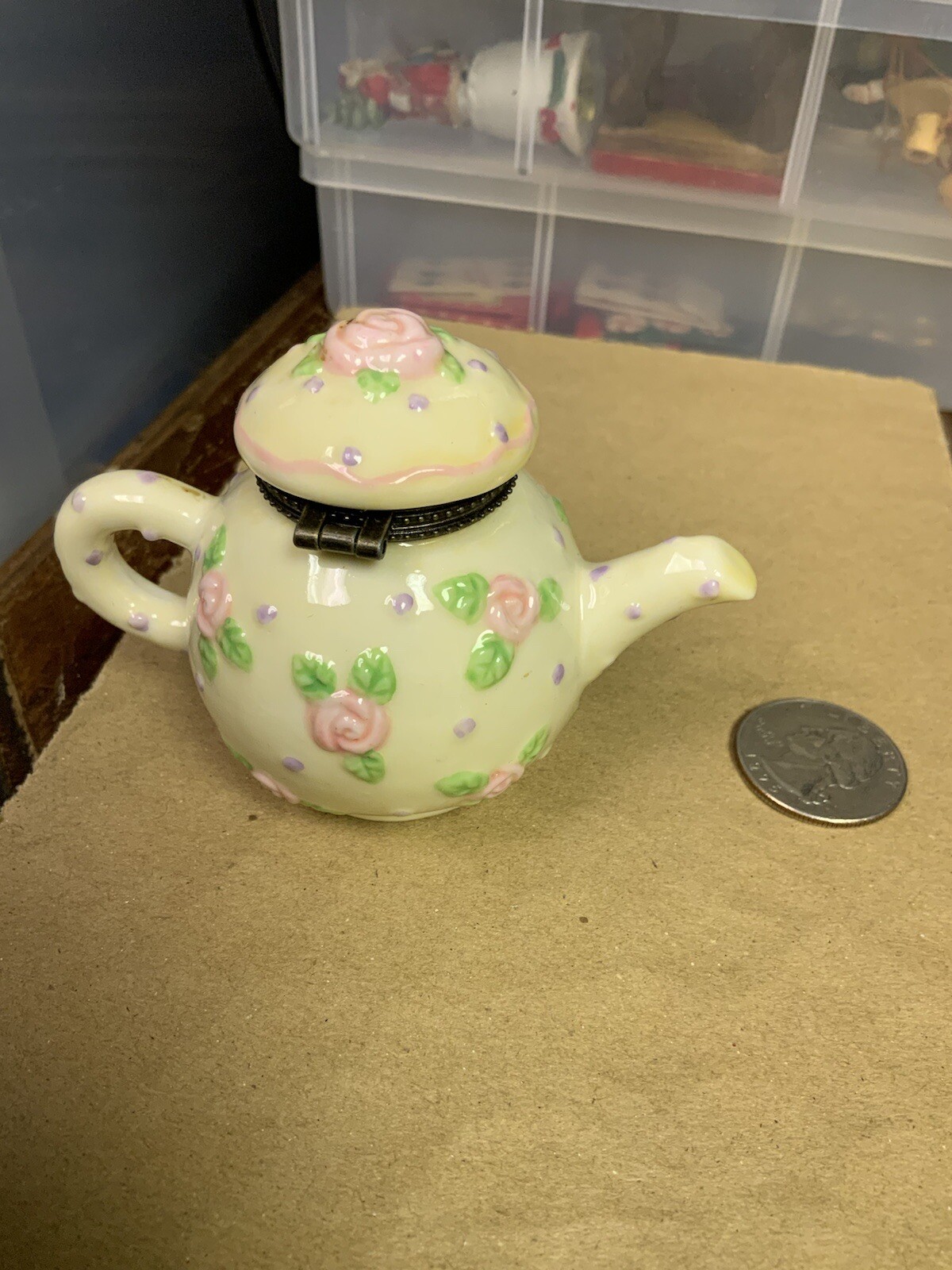 Craft Teacup Trinket Box
