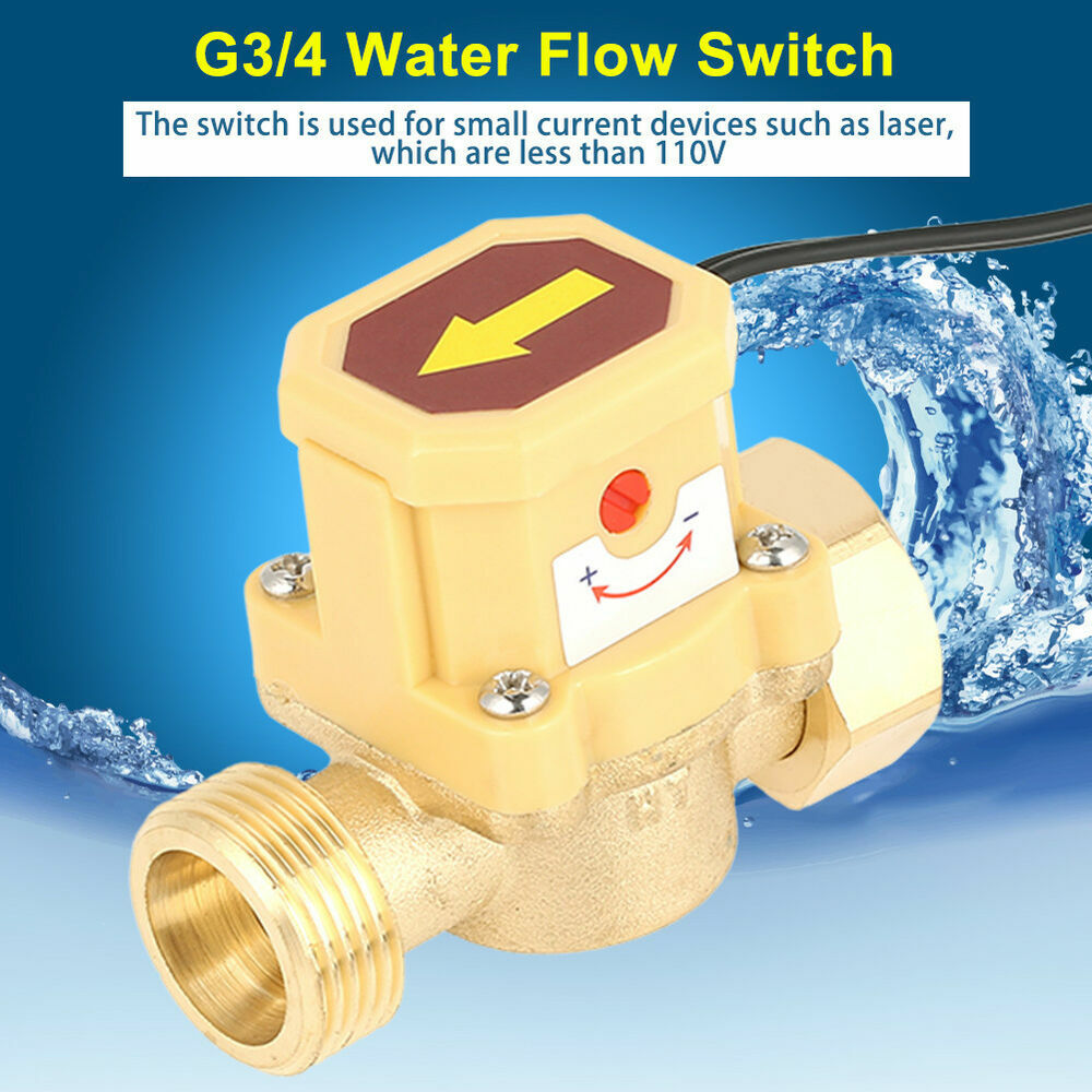 G 3/4 Thread Pressure Water  ON/OFF Sensor Pump Control Switch 0.6Mpa