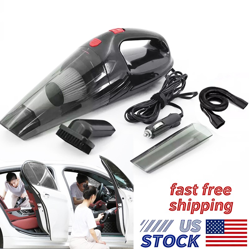 Powerful Car Vacuum Cleaner, Portable Wet & Dry Handheld Strong Suction Cleaner