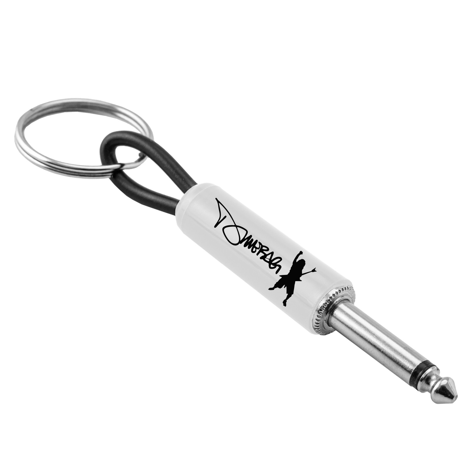 Dimebag Signature B&W Guitar Plug Keychain