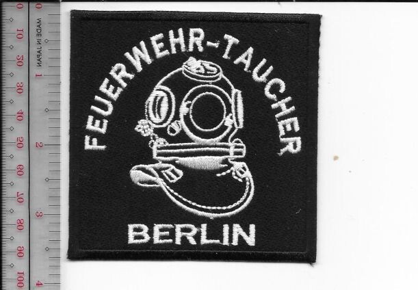 Germany Berlin Fire Department SCUBA Diving Search & Rescue Unit No Tariff