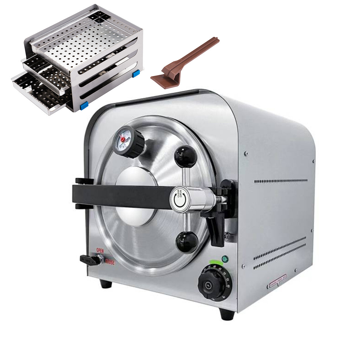 Medical Dental Autoclave Vacuum Steam Sterilizer with Printer/Drying Function