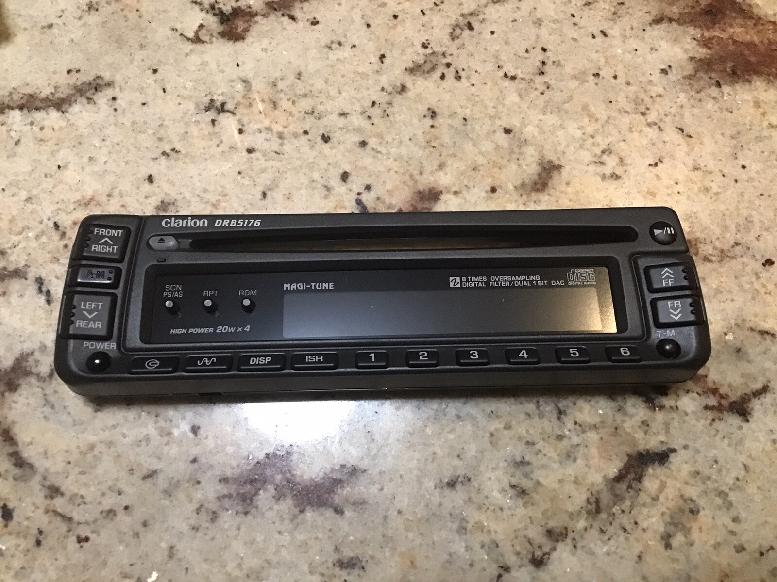 Clarion DCP-051 For RDB5176 Car Stereo CD Player Radio- FACEPLATE ONLY