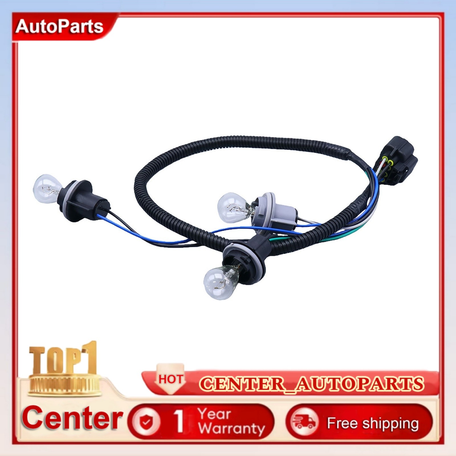 NEW For 2000-2006 Tahoe Suburban Yukon Denali Tail Light Wiring Harness US